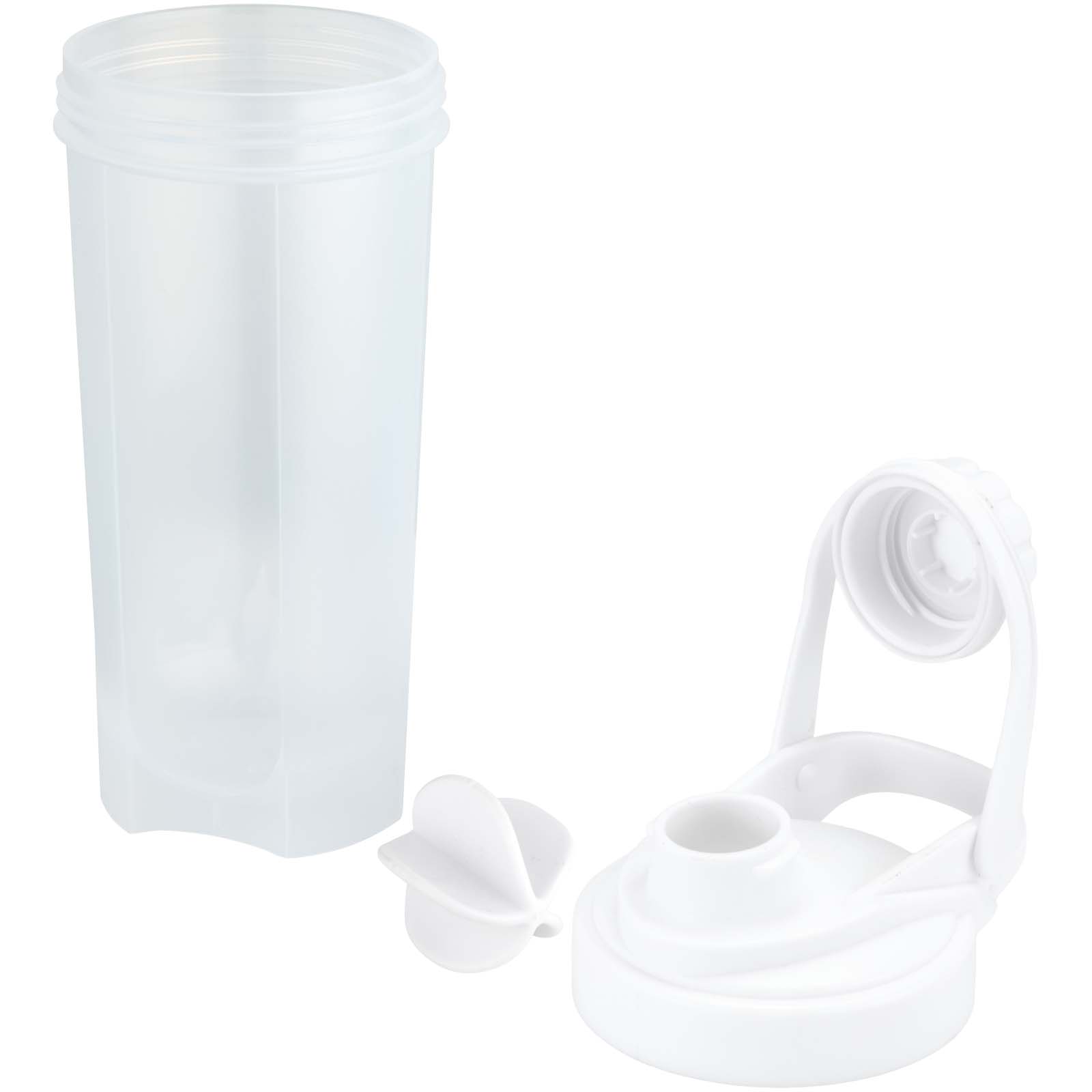 Forza 700 ml Sportflasche mit Shakerball weiss