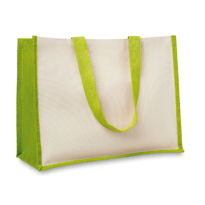 Jute/Canvas Shopper 