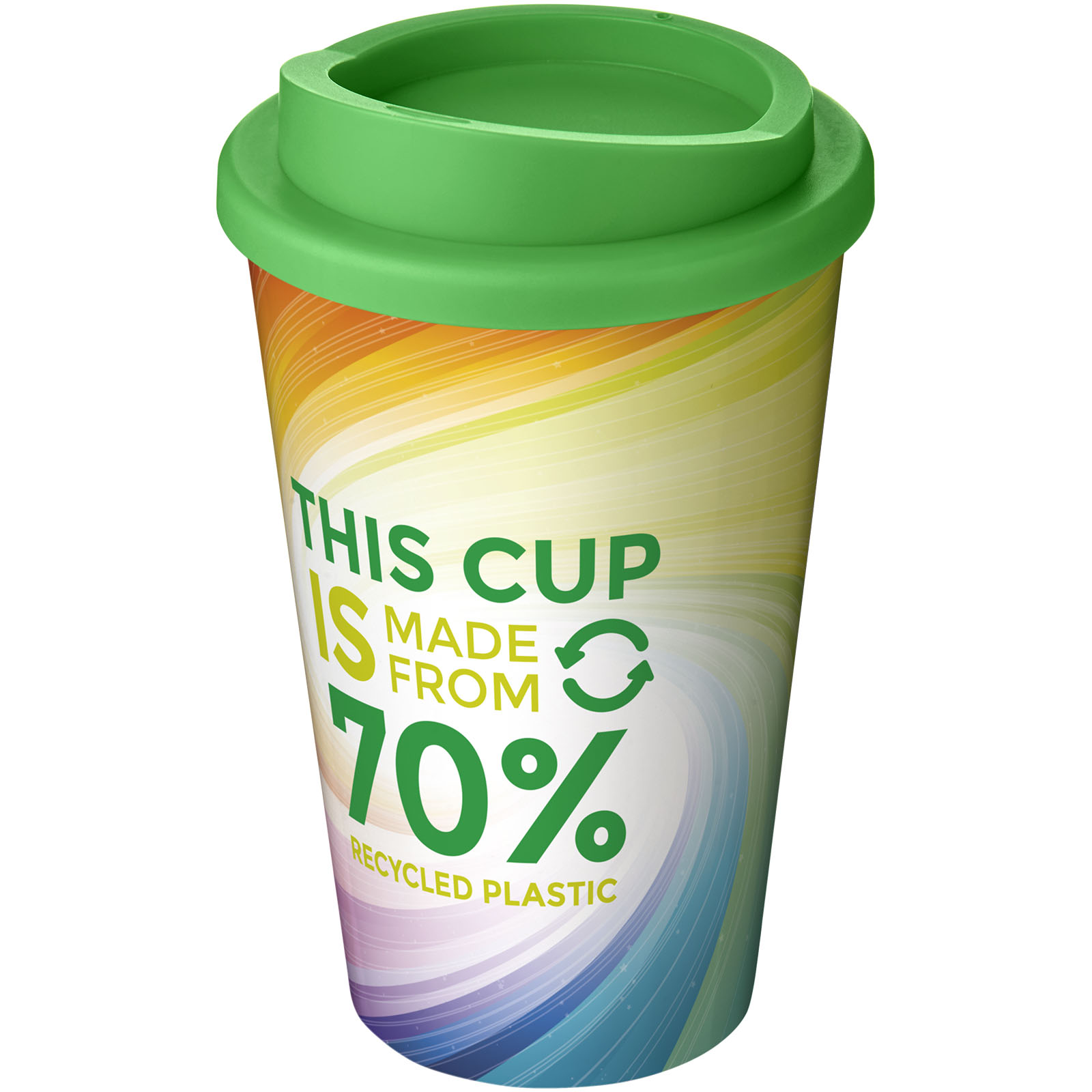 Brite-Americano® Eco 350 ml Isolierbecher grün
