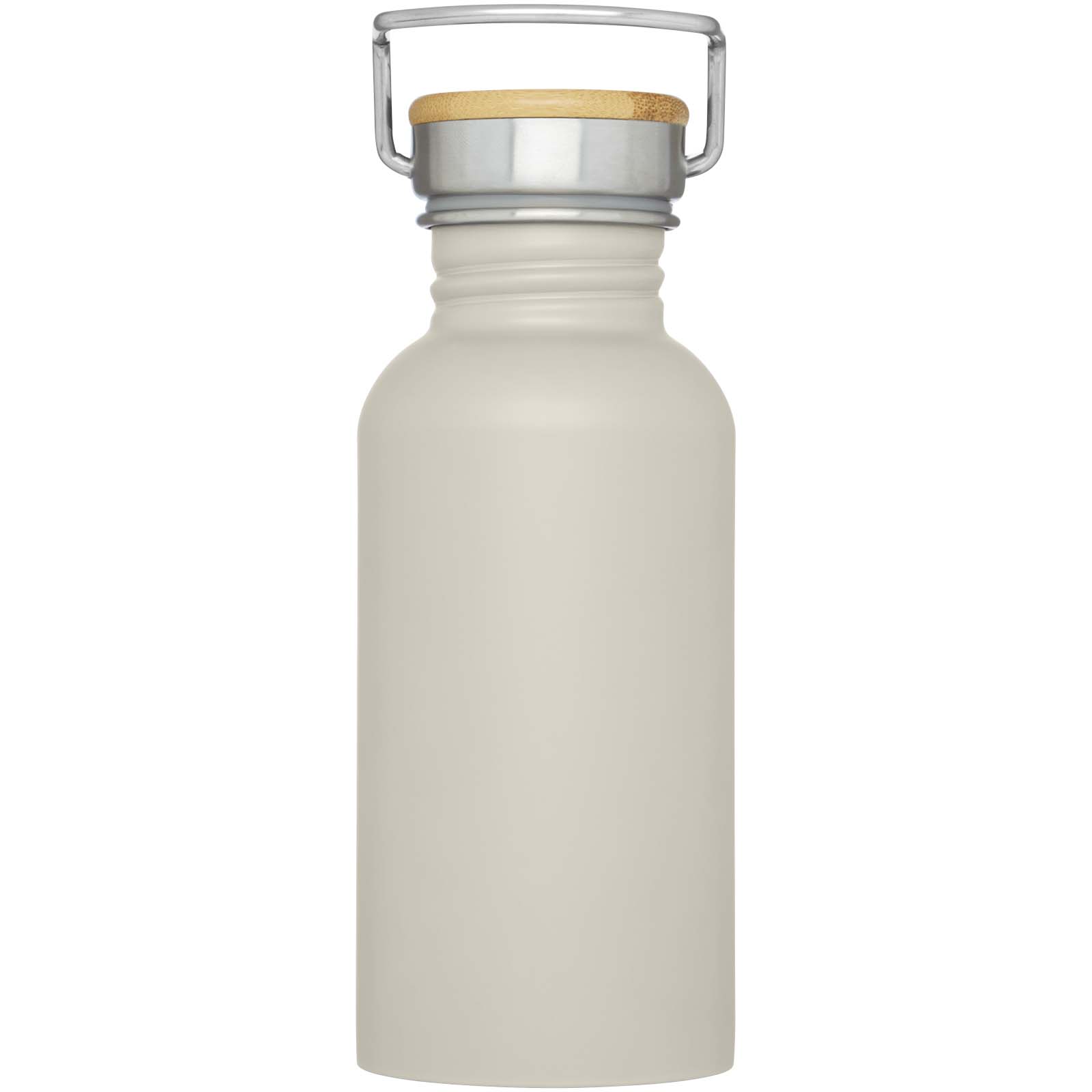 Thor 550 ml einwandige Trinkflasche aus recyceltem Edelstahl sandstone