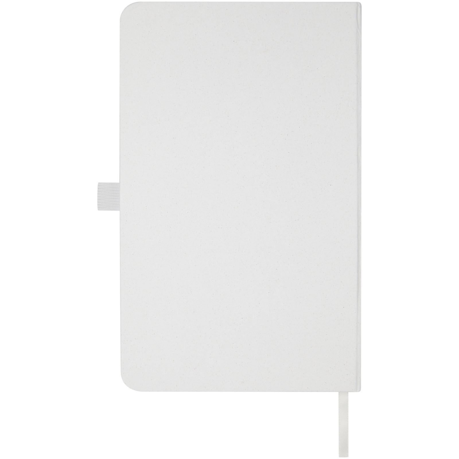 Fabianna Hardcover Notizbuch aus Crush-Papier weiss