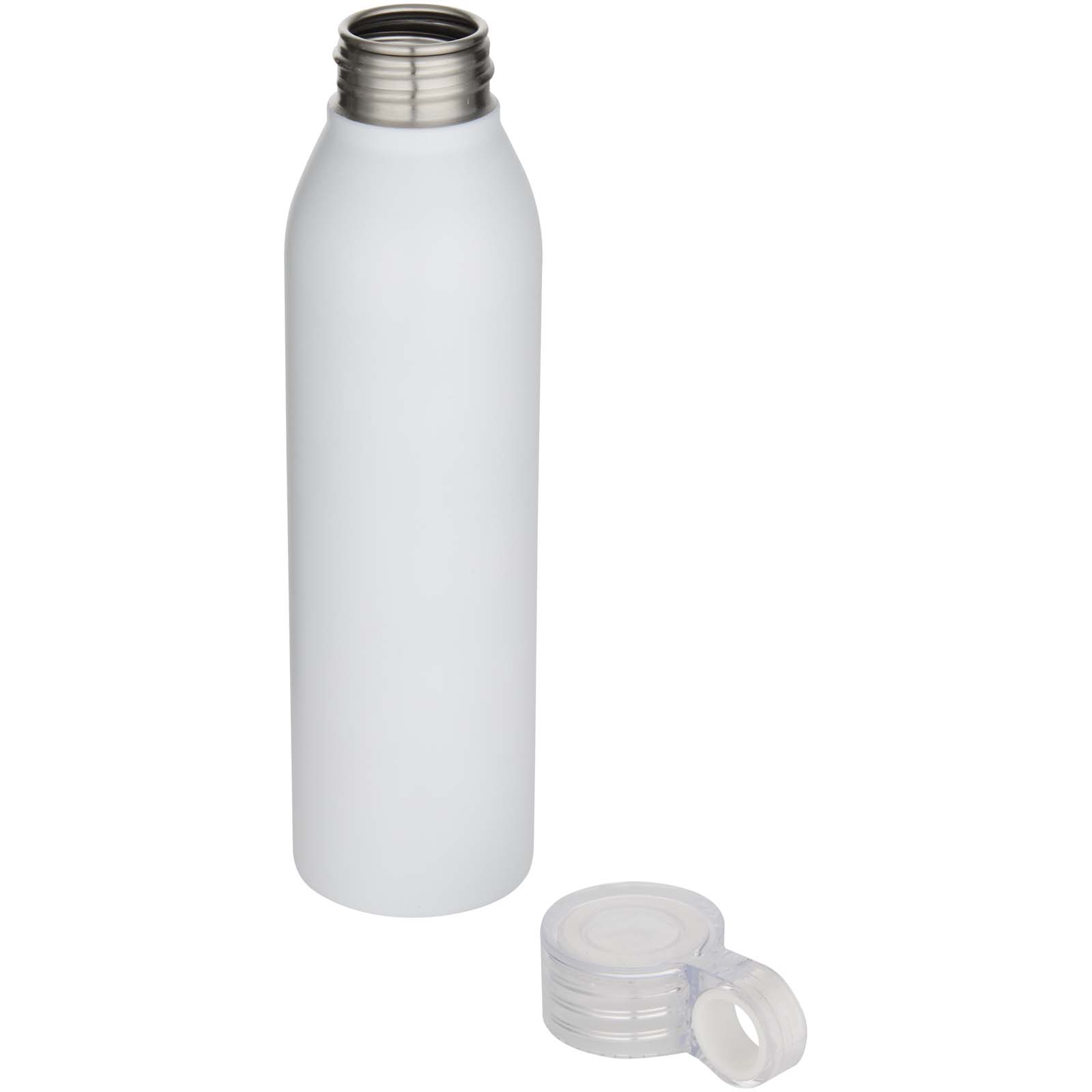 Grom 650 ml RCS-zertifizierte Trinkflasche aus recyceltem Edelstahl weiss