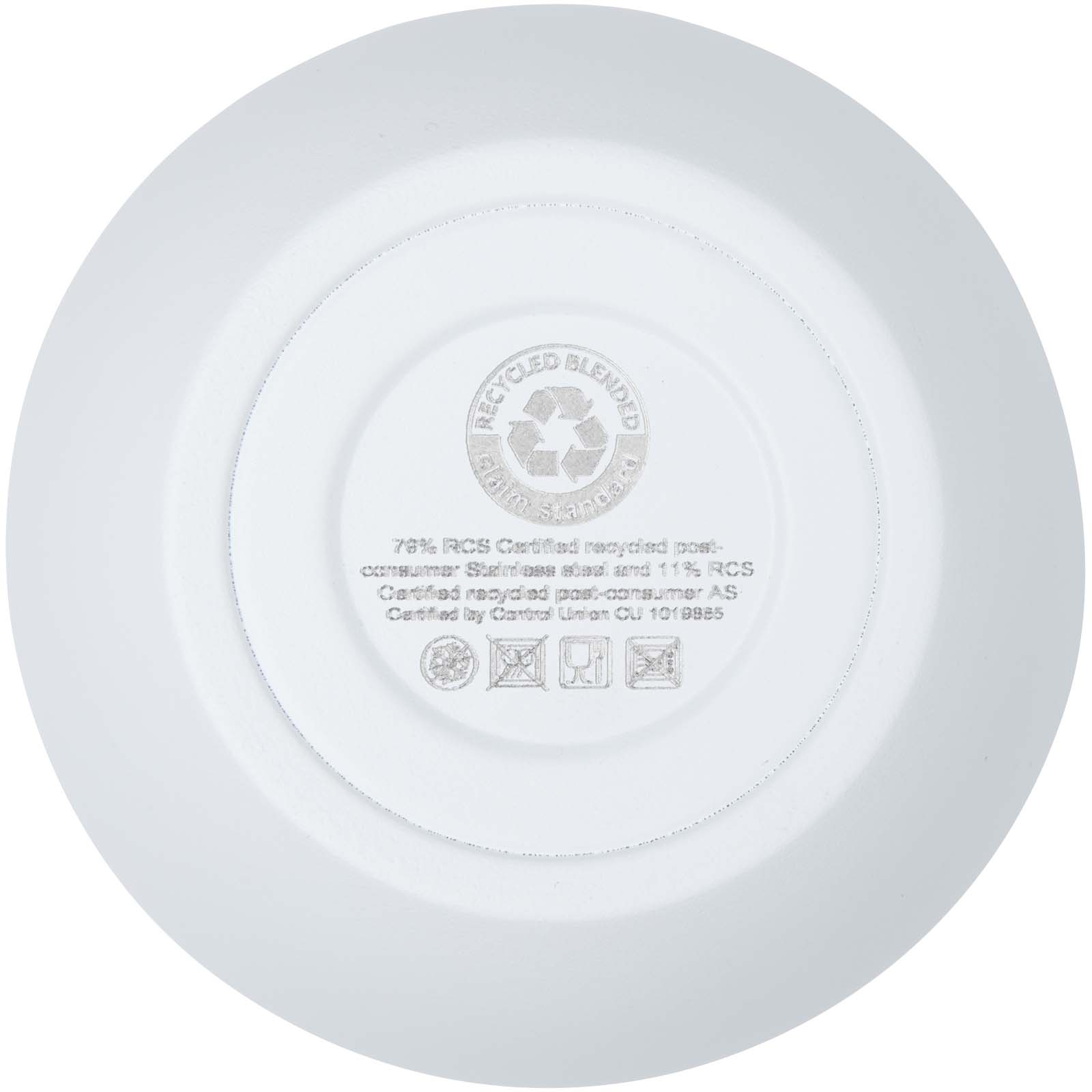Corzo 350 ml RCS-zertifizierter Kupfer-Vakuum Isolierbecher aus recyceltem Edelstahl weiss