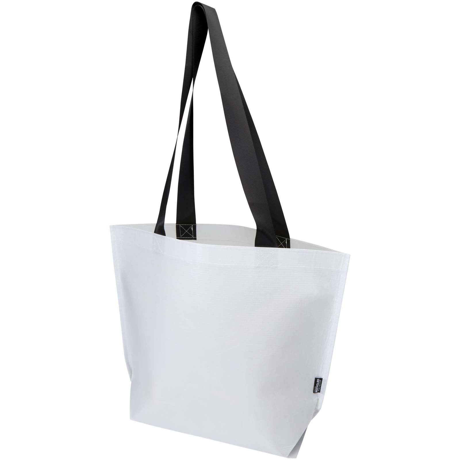 Duo GRS recycelte doppellaminierte Tragetasche 18L weiss