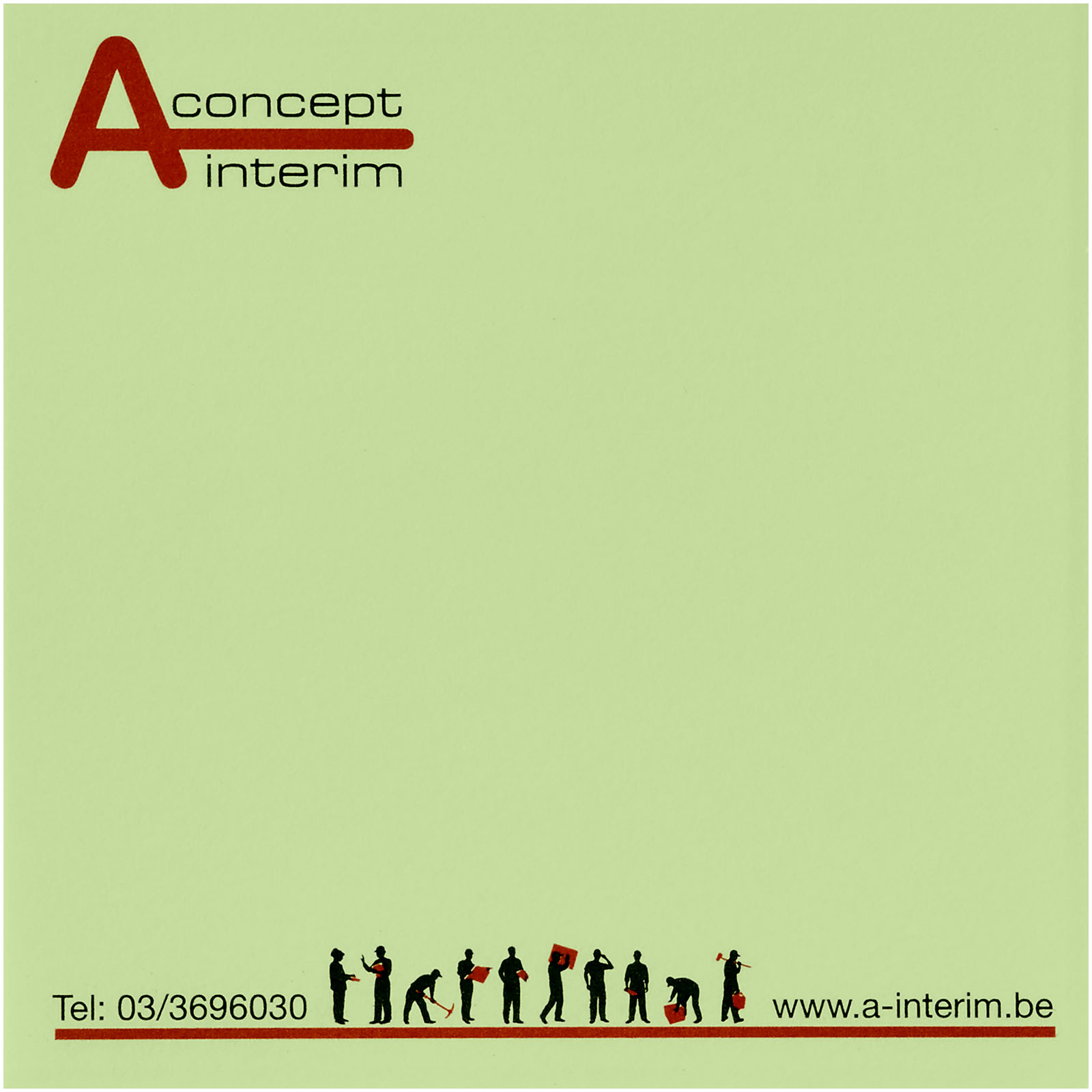 Sticky-Mate® Haftnotizen 75x75 mm mintgrün