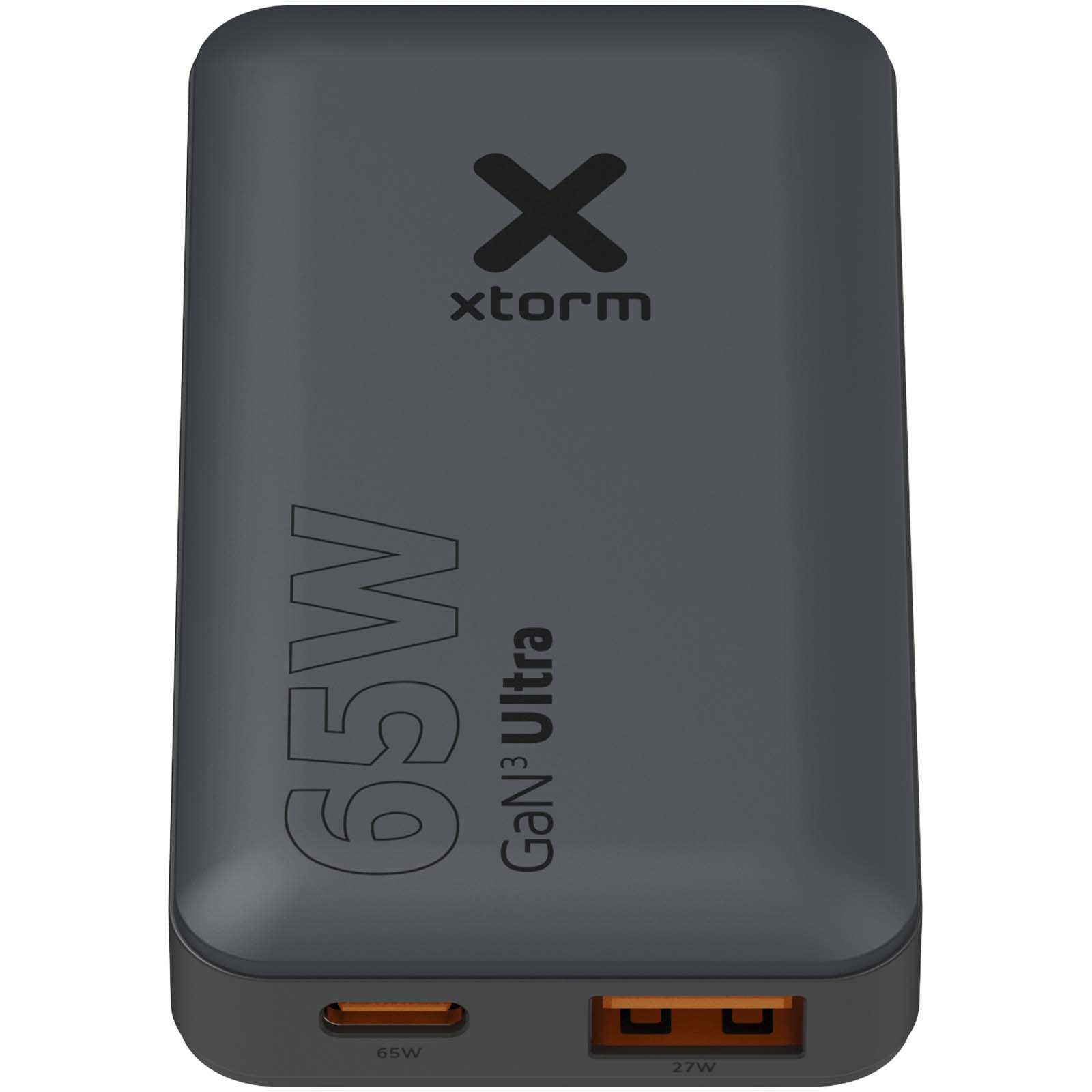 Xtorm 65 W Schnellladegerät für unterwegs mit Kabel und Reiseetui schwarz