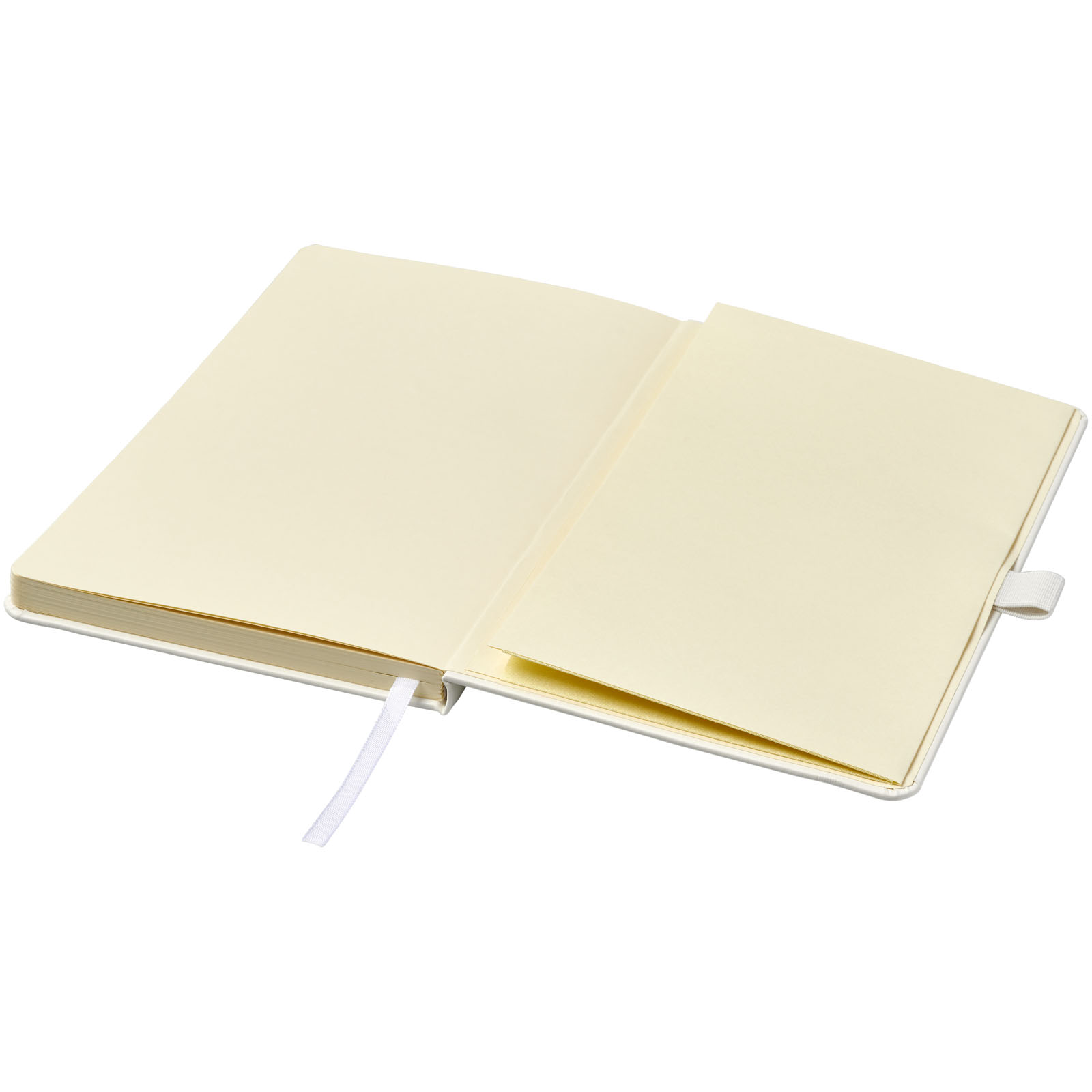 Nova A5 gebundenes Notizbuch weiss