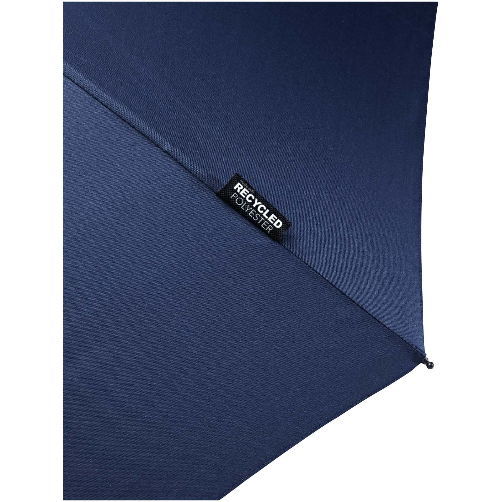 Birgit 21'' faltbarer winddichter Regenschirm aus recyceltem PET navy