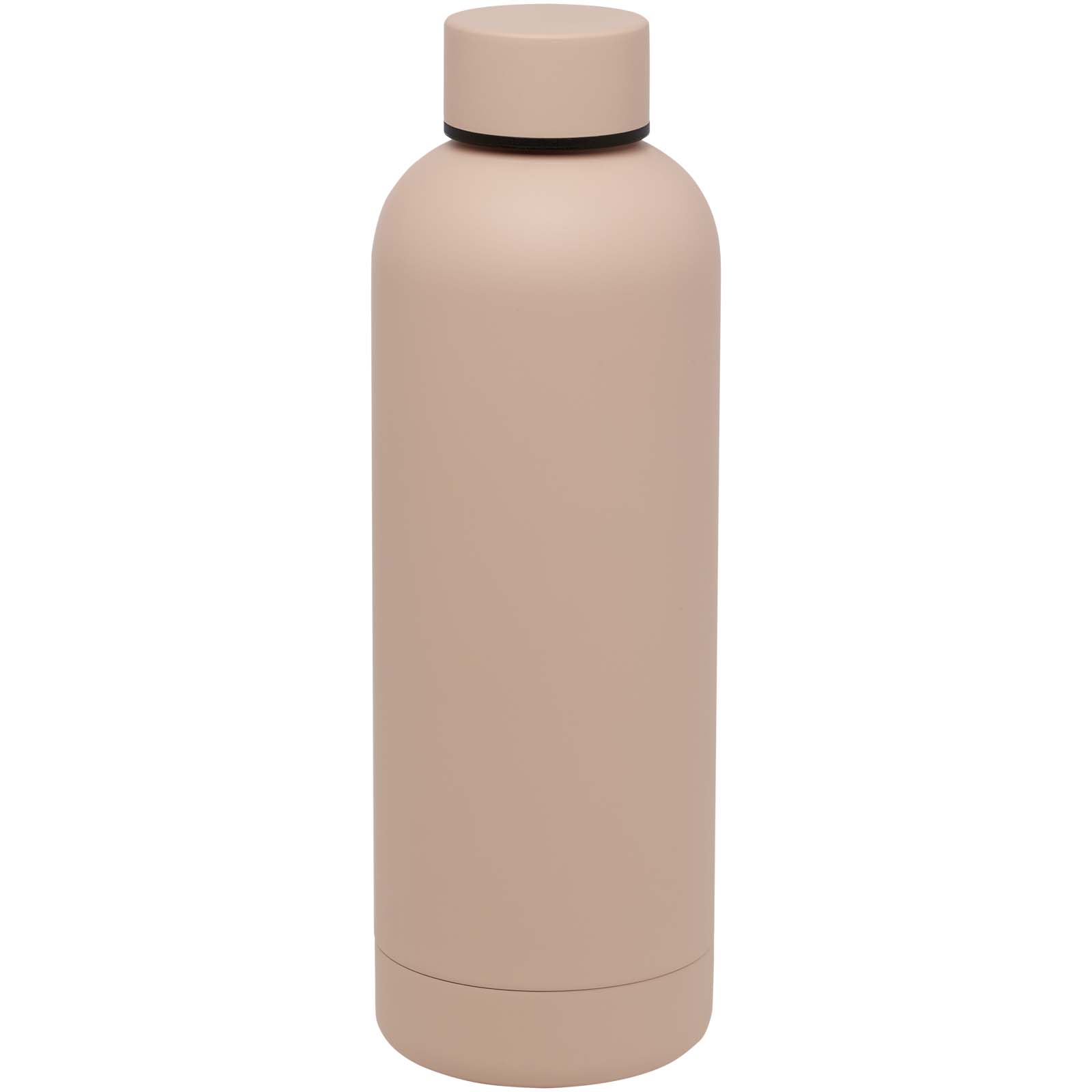 Spring 500 ml RCS-zertifizierte Kupfer-Vakuum Isolierflasche aus recyceltem Edelstahl zartes rosé