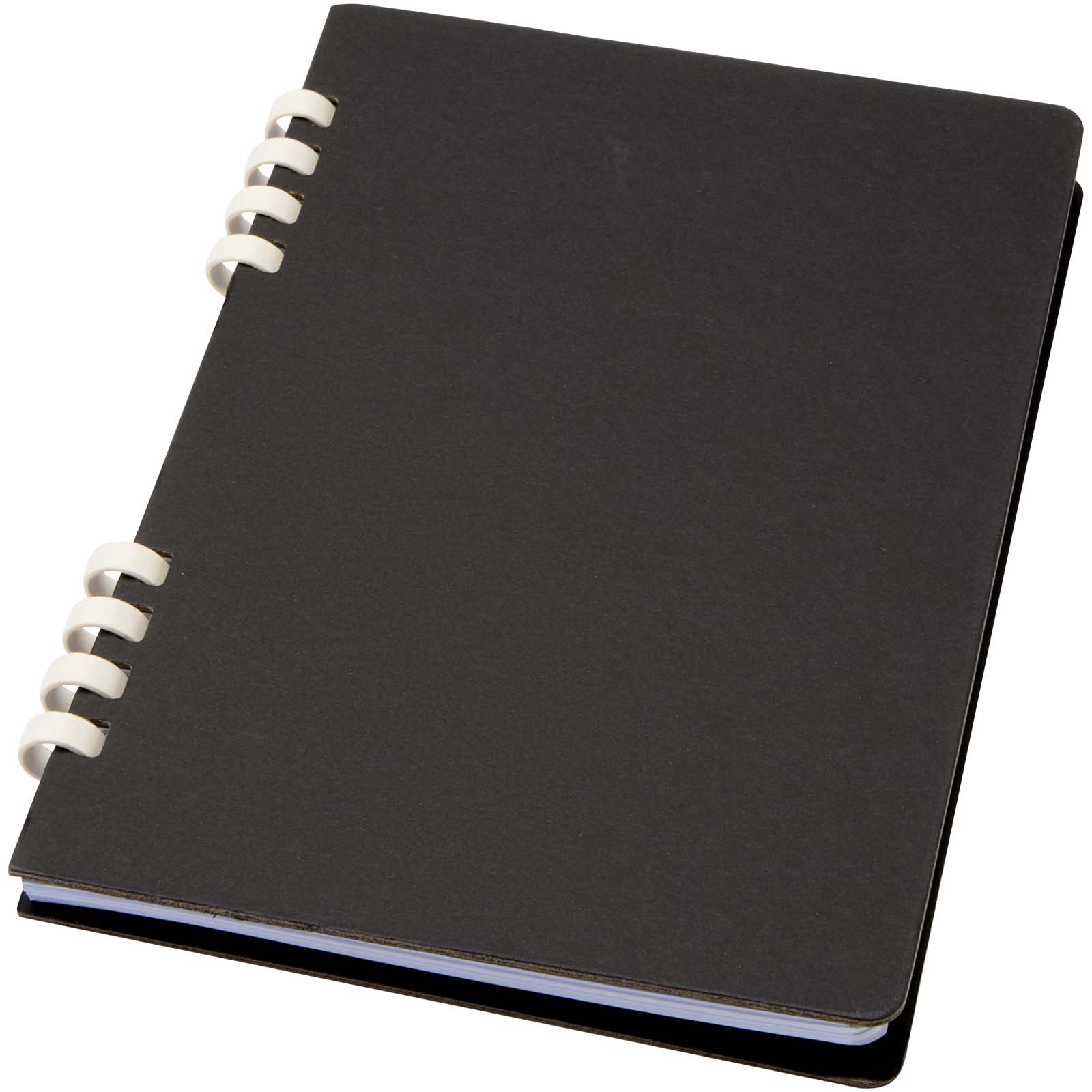 Fil A5 Hardcover RCS recyceltes Spiralnotizbuch schwarz