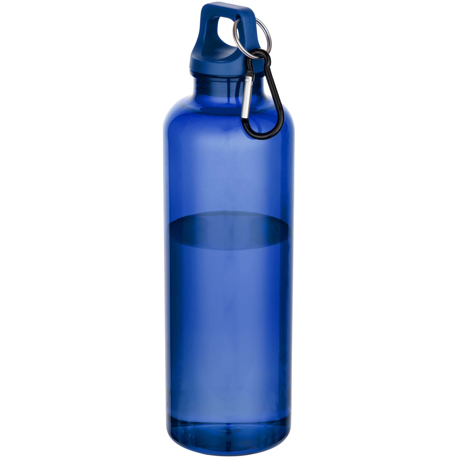Oregon 750 ml RCS-zertifizierte Trinkflasche aus recyceltem Kunststoff mit Karabinerhaken royalblau
