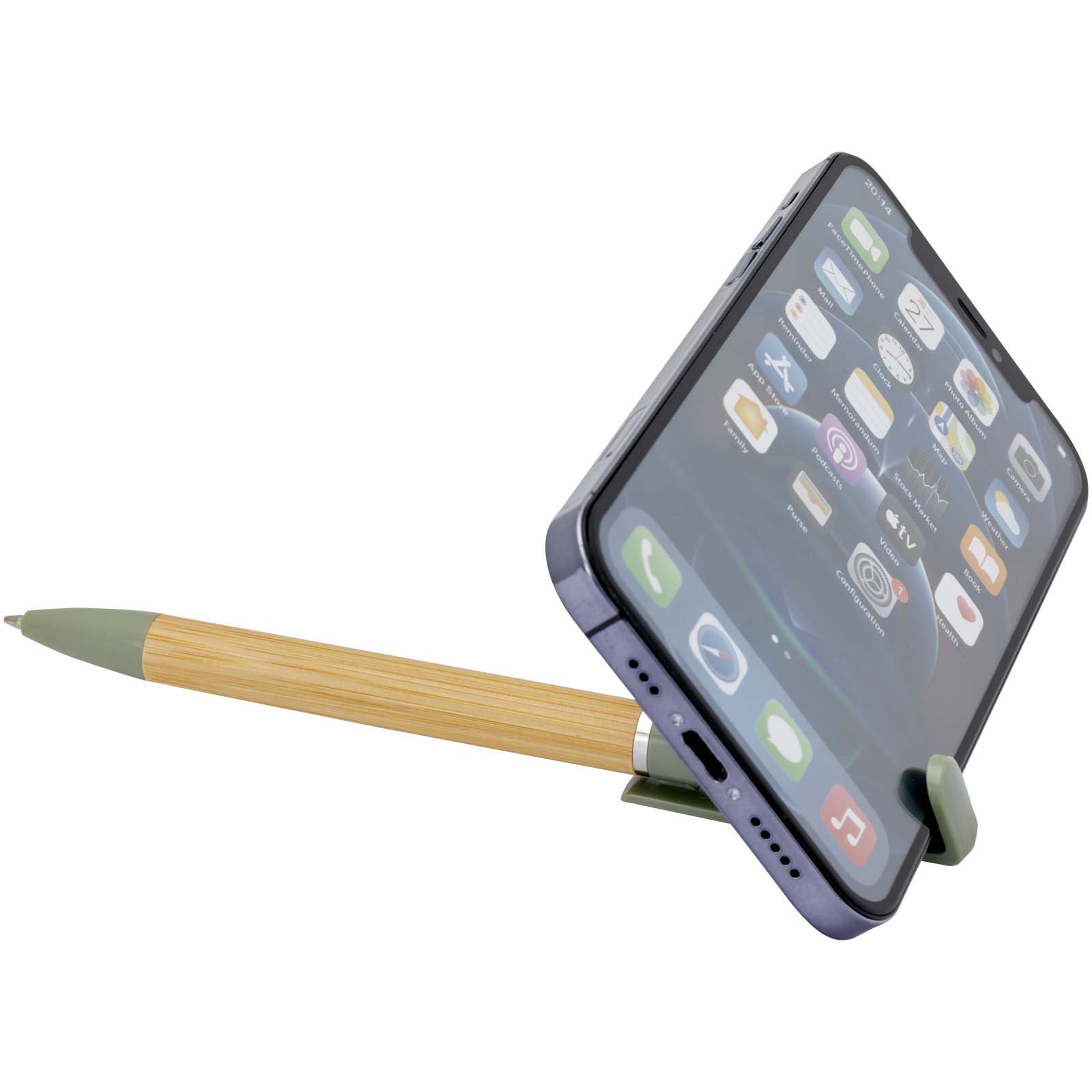 Delfina Stift Smartphoneständer (blaue Mine) heather grün