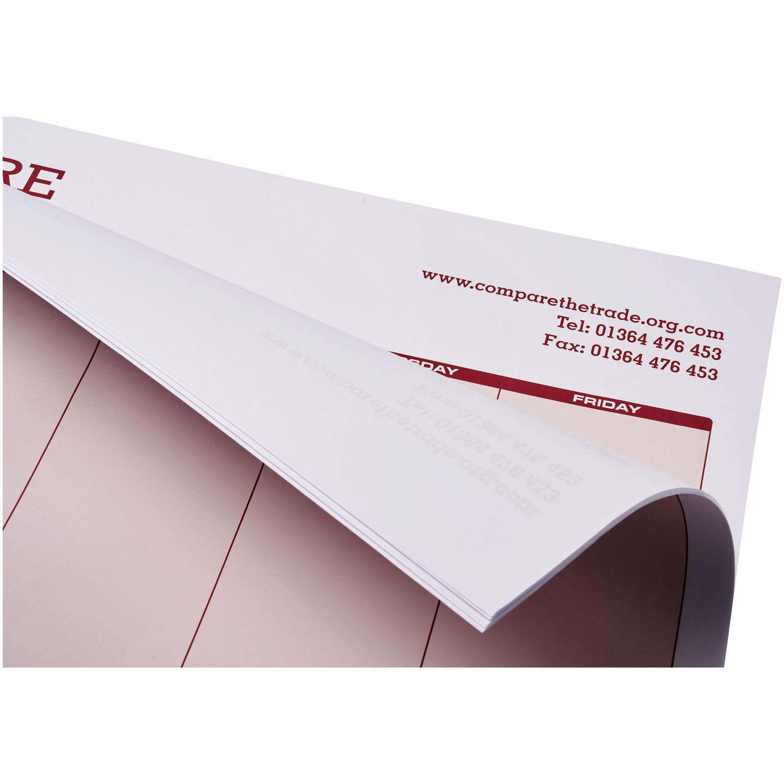 Desk-Mate® A3 Notizblock weiss