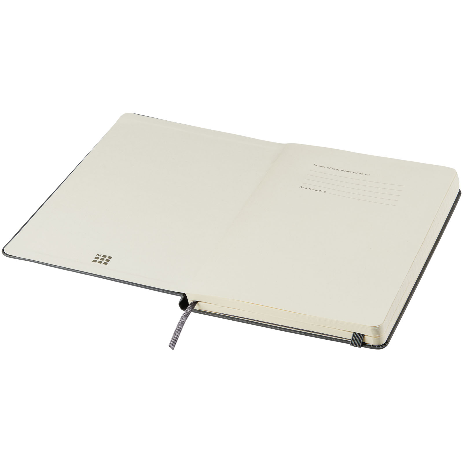 Moleskine Classic Hardcover Notizbuch L – liniert schiefergrau
