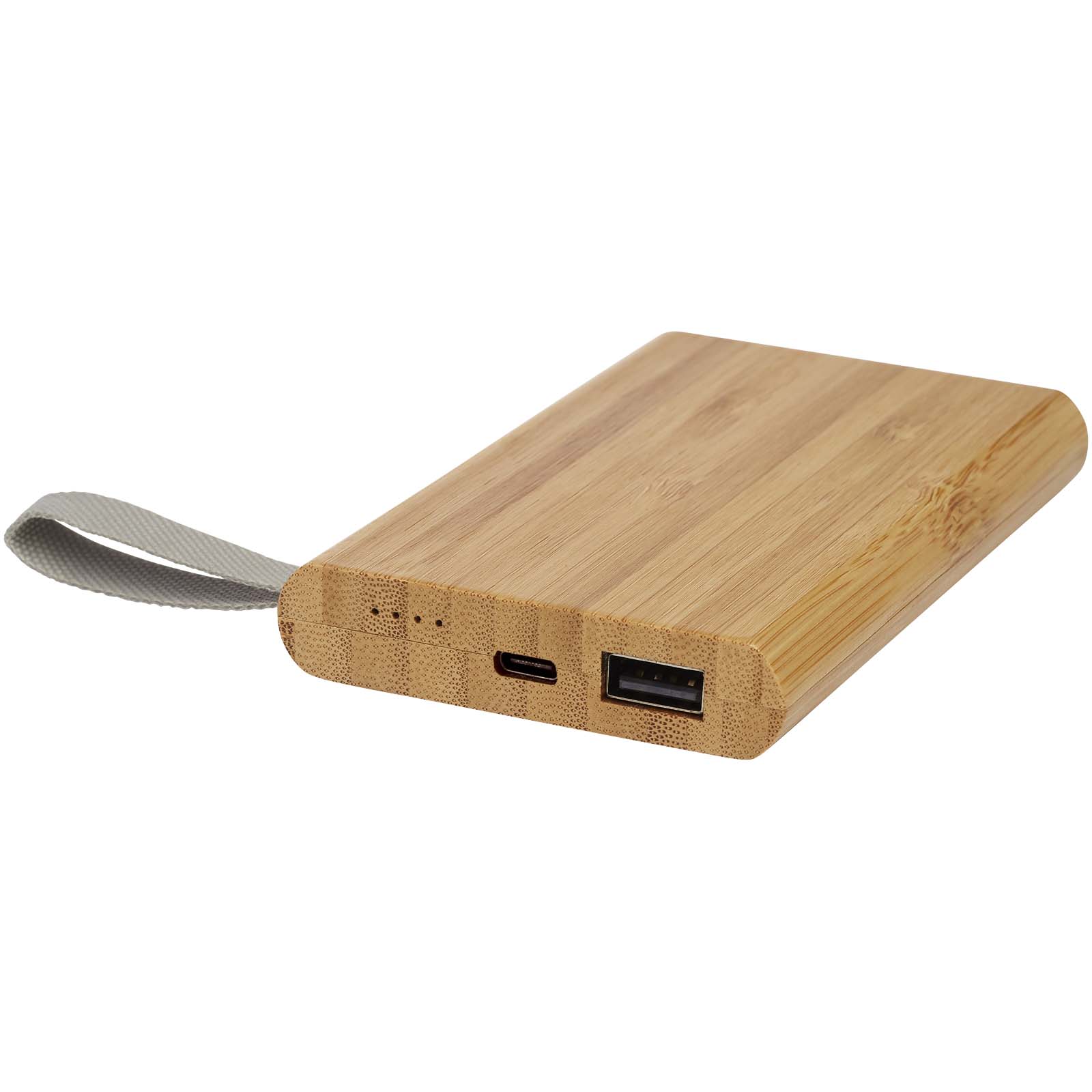 Tulda 5000 mAh Powerbank aus Bambus natur