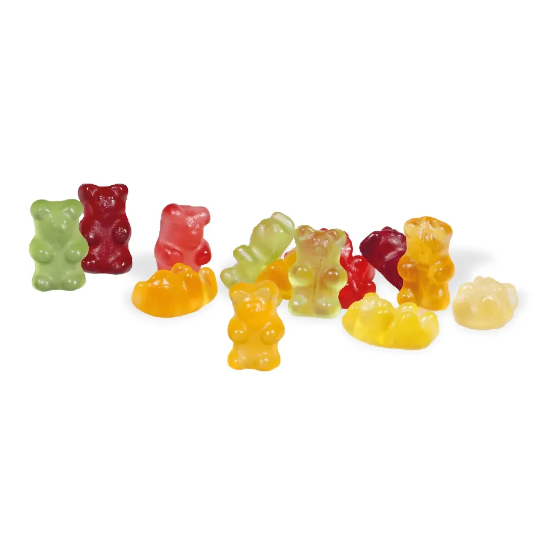 Werbe Fruchtgummi Paperbox mit Einleger