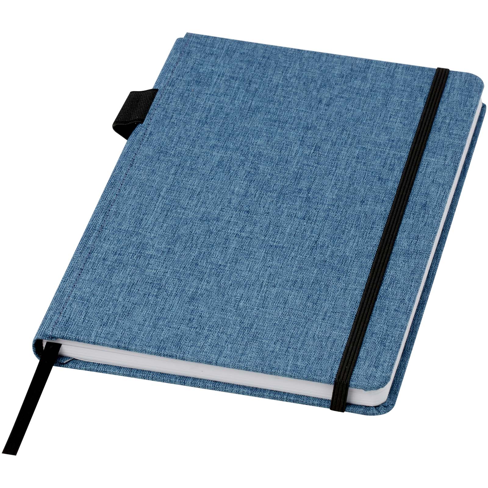 Orin A5 Notizbuch aus RPET hale blau