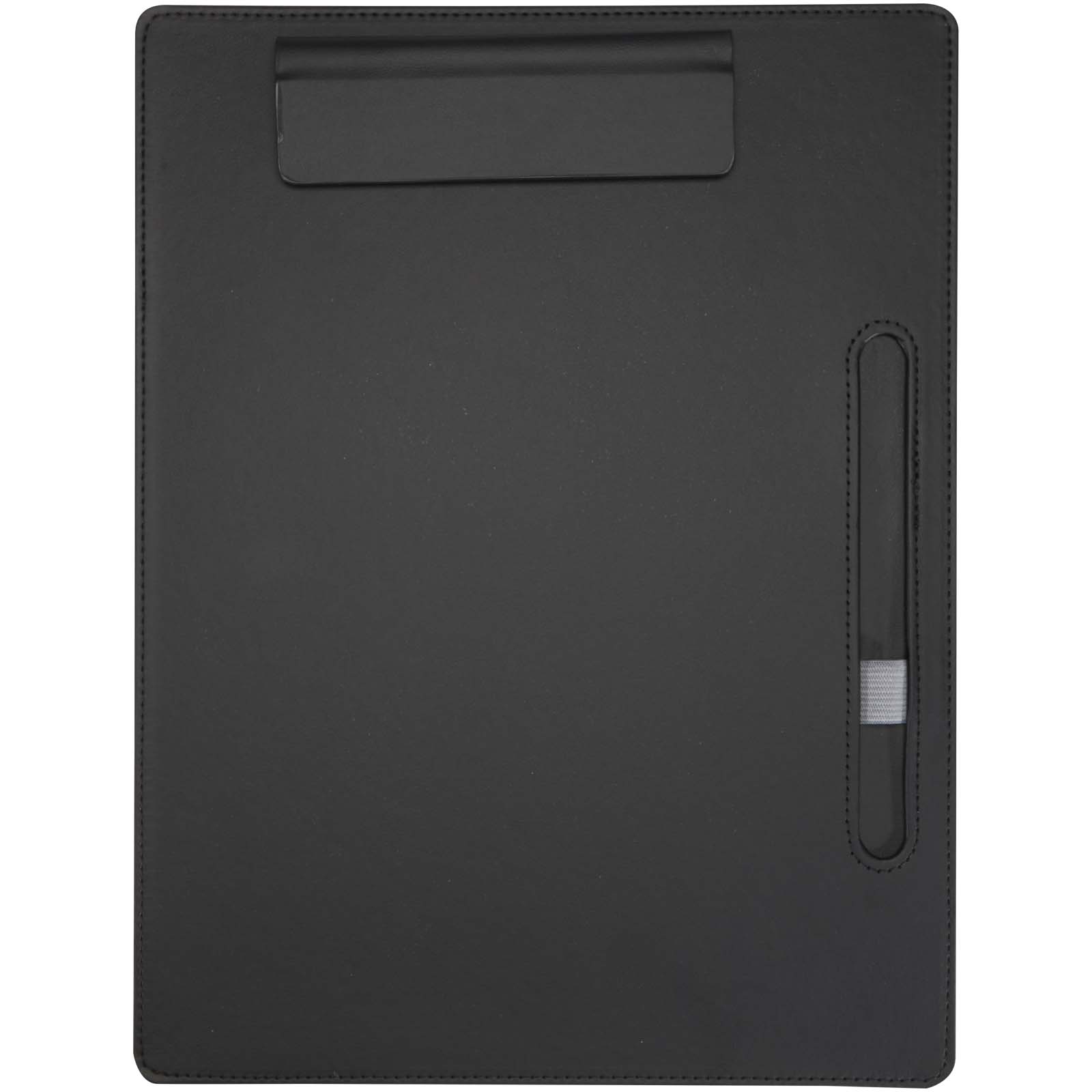 Clast A4 Klemmbrett mit Magnetverschluss und RCS recyceltem Kugelschreiber (schwarze Mine) schwarz