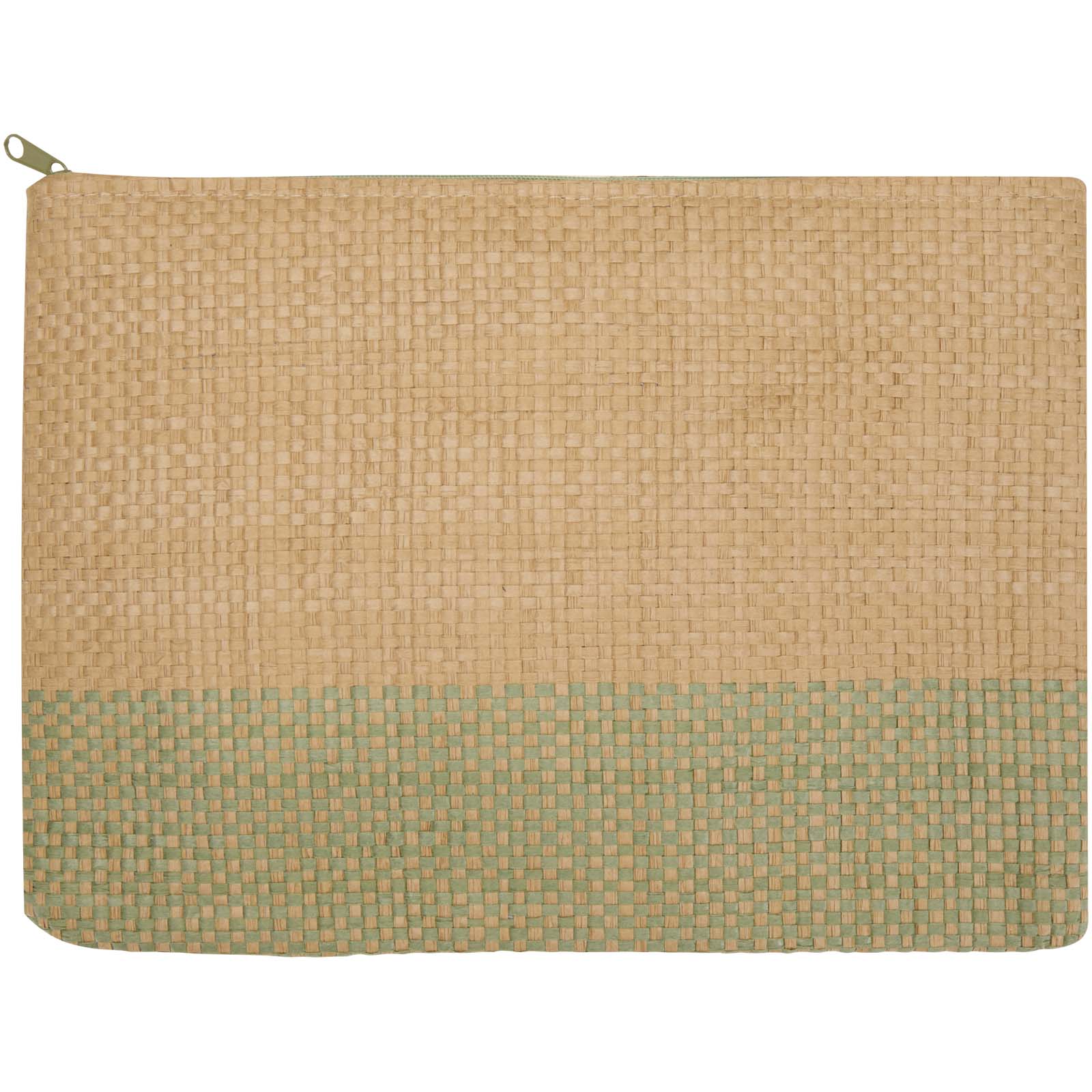 Rhythm Strohpapier Beutel mit Reißverschluss, 3 l heather grün