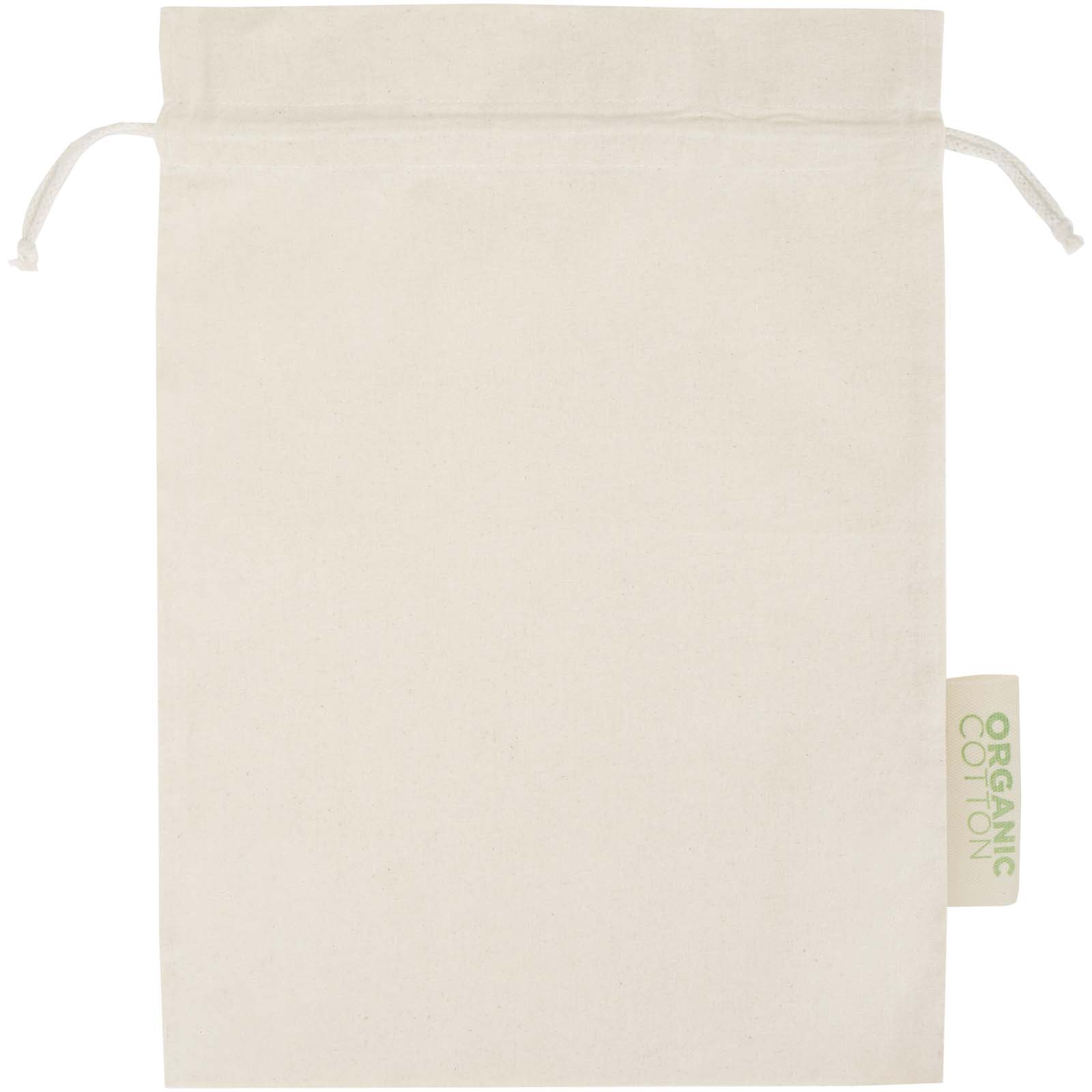 Odisha 140 g/m² OCS Bio Zuziehbeutel – 42 × 30 cm natur