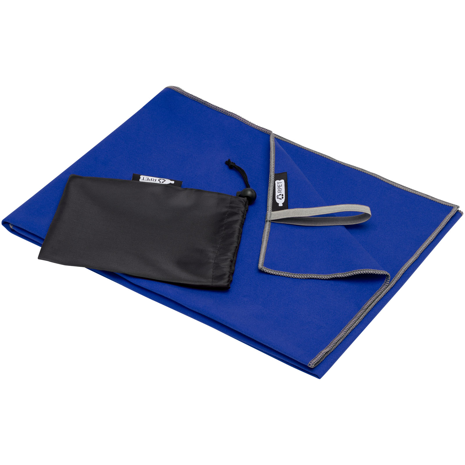 Pieter ultraleichtes und schnell trocknendes GRS Handtuch 50 × 100 cm royalblau