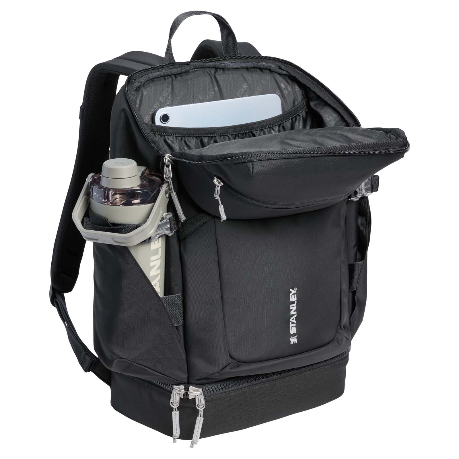 Stanley Vitalize™ Macro Method recycelter Rucksack 29L schwarz