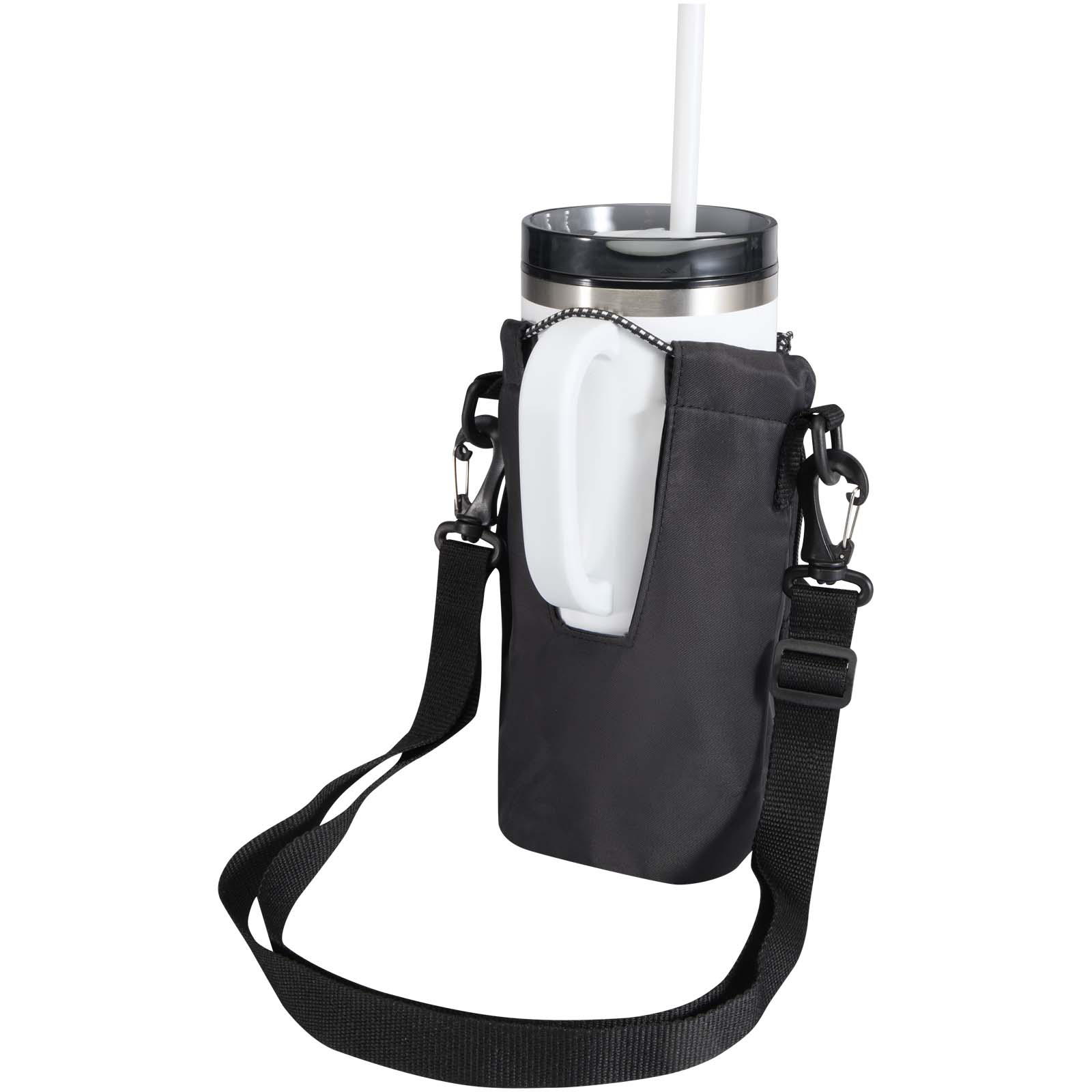 Trip Aware™ Recycelte Reisetasche für Flaschen 2 L schwarz