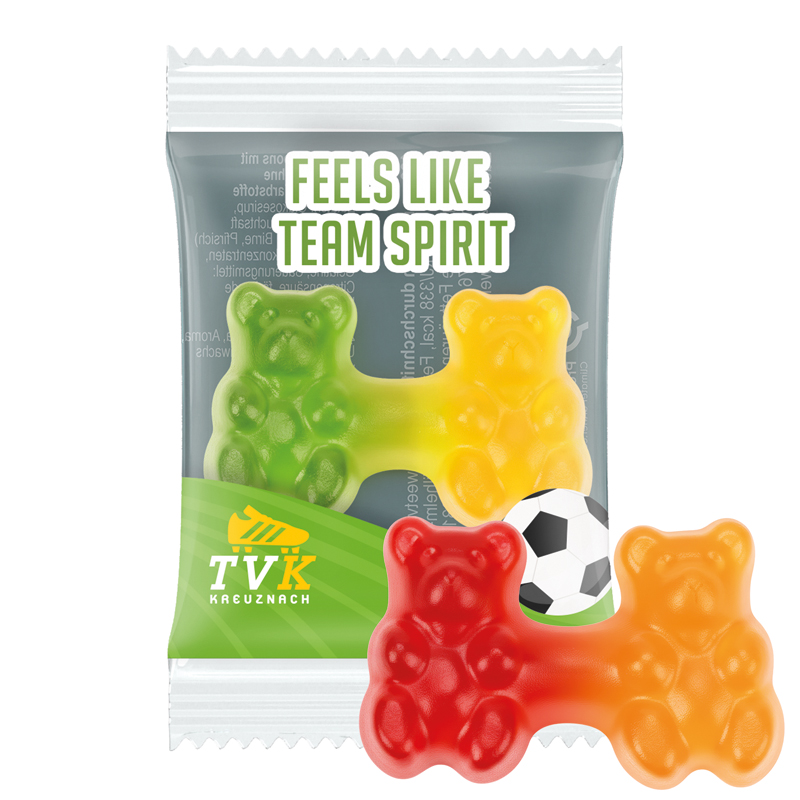 Trolli Team Gummibärchen Premium, Folie kompostierbaren