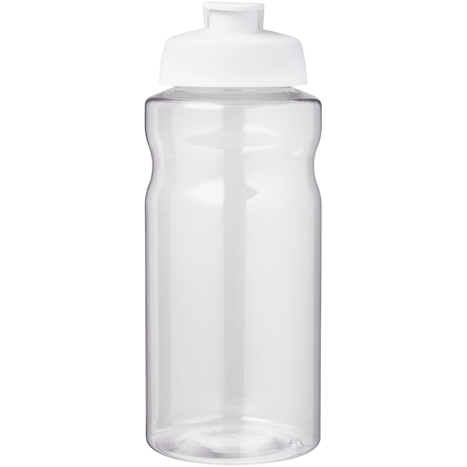 H2O Active® Big Base 1L Sportflasche mit Klappdeckel weiss