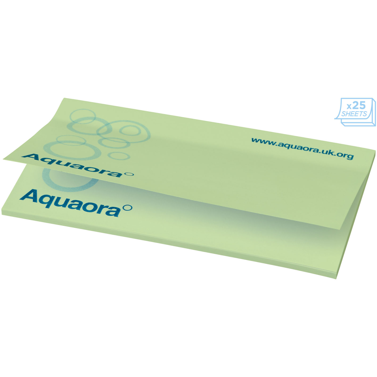Sticky-Mate® Haftnotizen 127 x 75 mm mintgrün