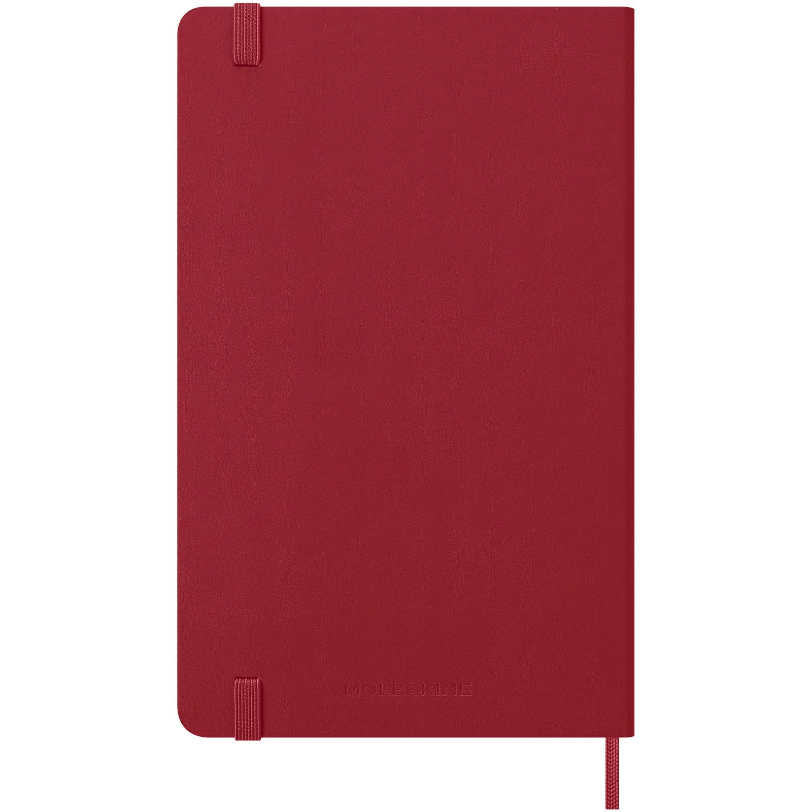 Moleskine Hardcover 12 Monate Tageskalender scharlachrot
