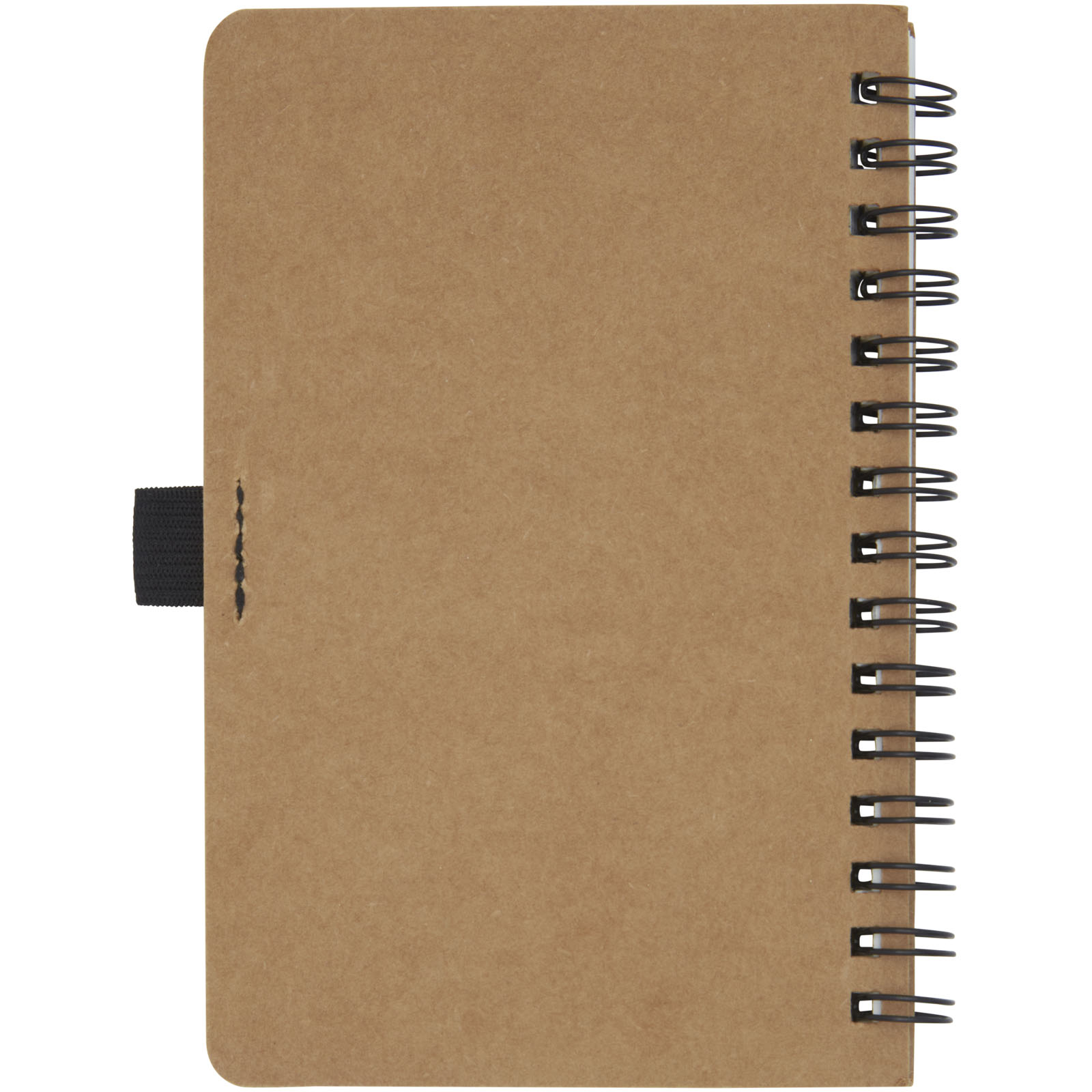 Cobble A6 Notizbuch mit Spiralbindung aus recyceltem Karton mit Steinpapier natur