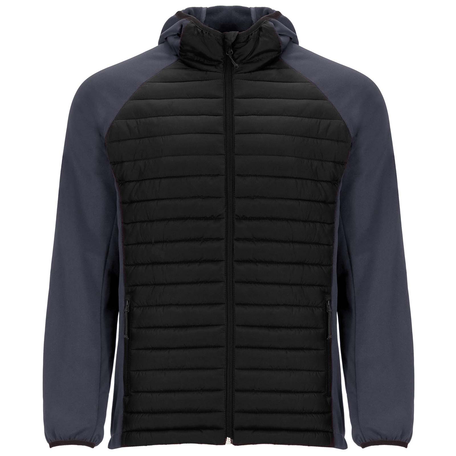 Minsk Hybrid Thermojacke Unisex schwarz, blei