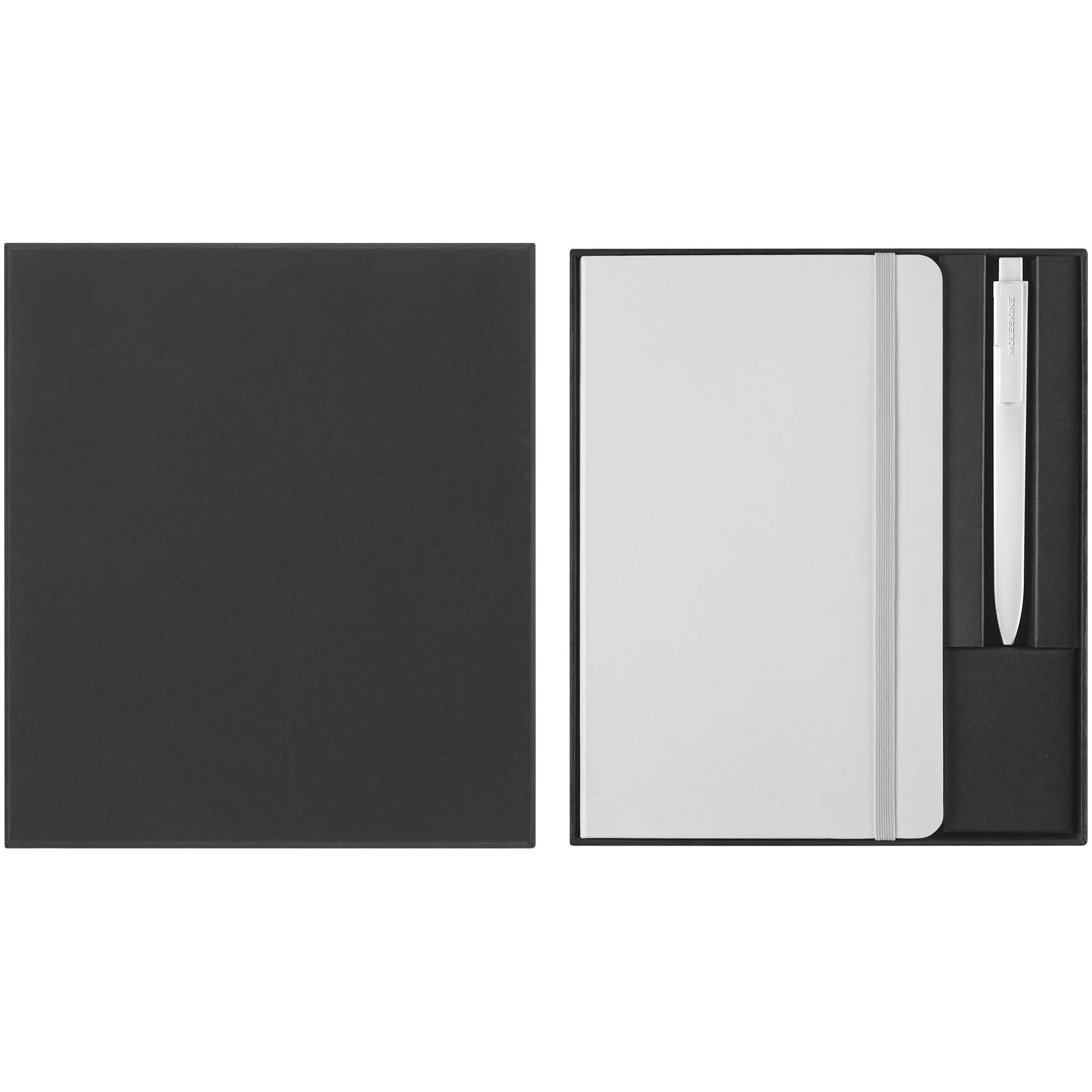 Moleskine Notizbuch und Stift Set weiss