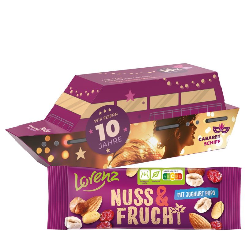3D-Präsent Schiff, Lorenz Nic Nac's Erdnüsse