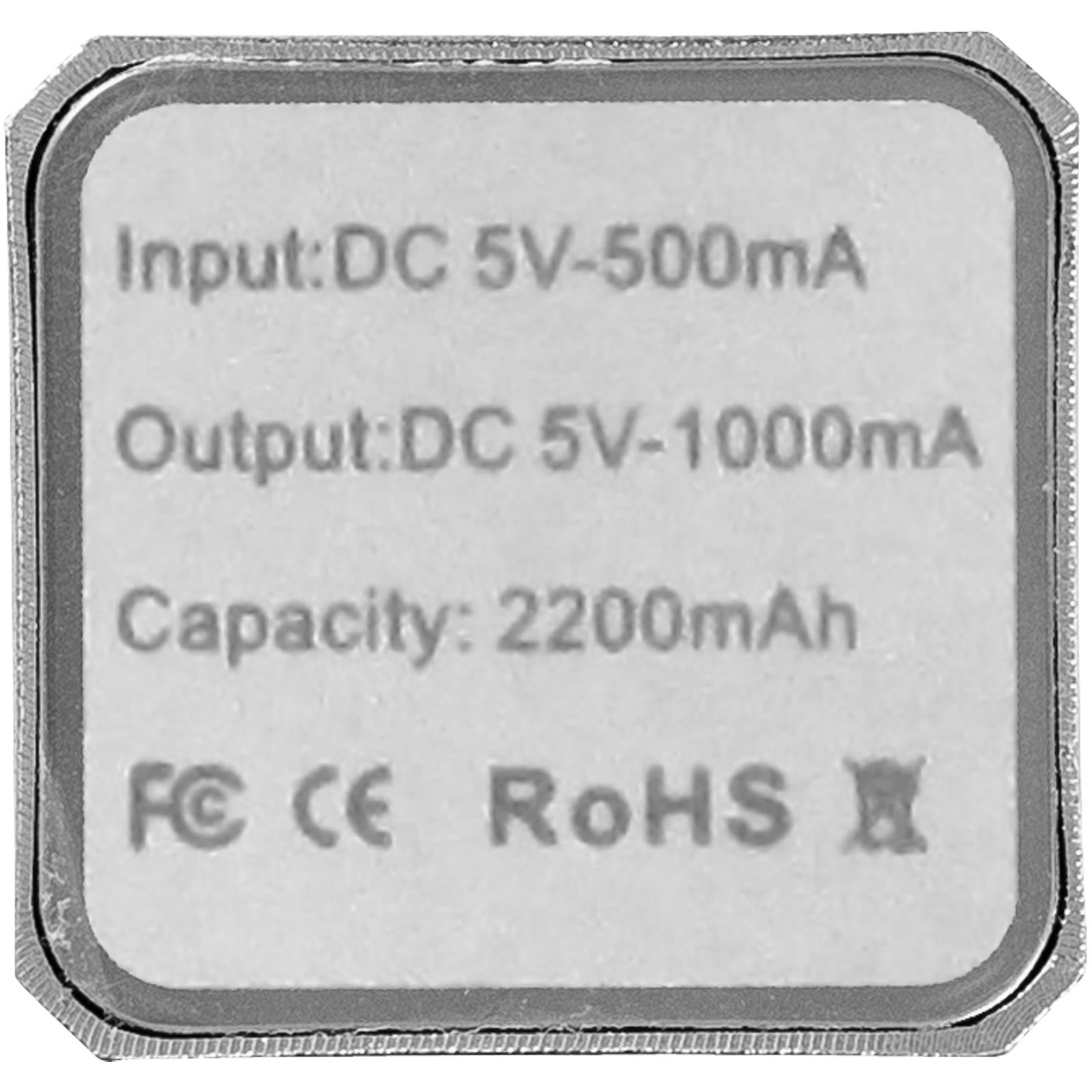 Volt 2200 mAh Powerbank silber