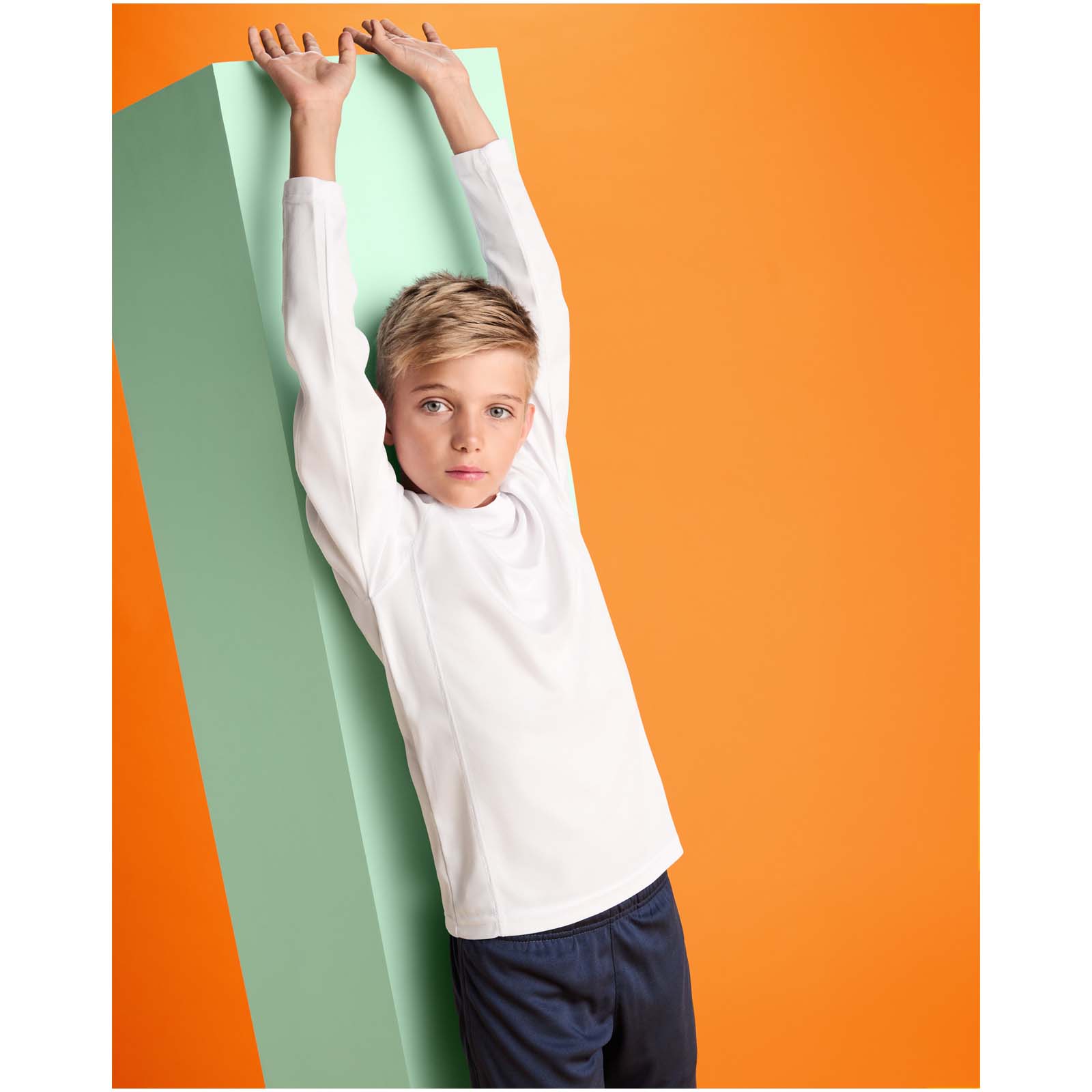 Montecarlo 150 g/m² Langarm-Sport-Shirt für Kinder