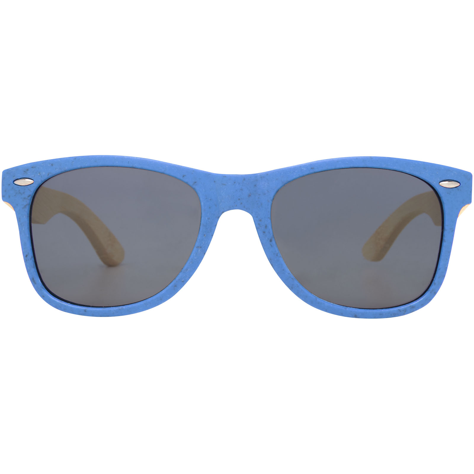 Sun Ray Bambus Sonnenbrille processblau