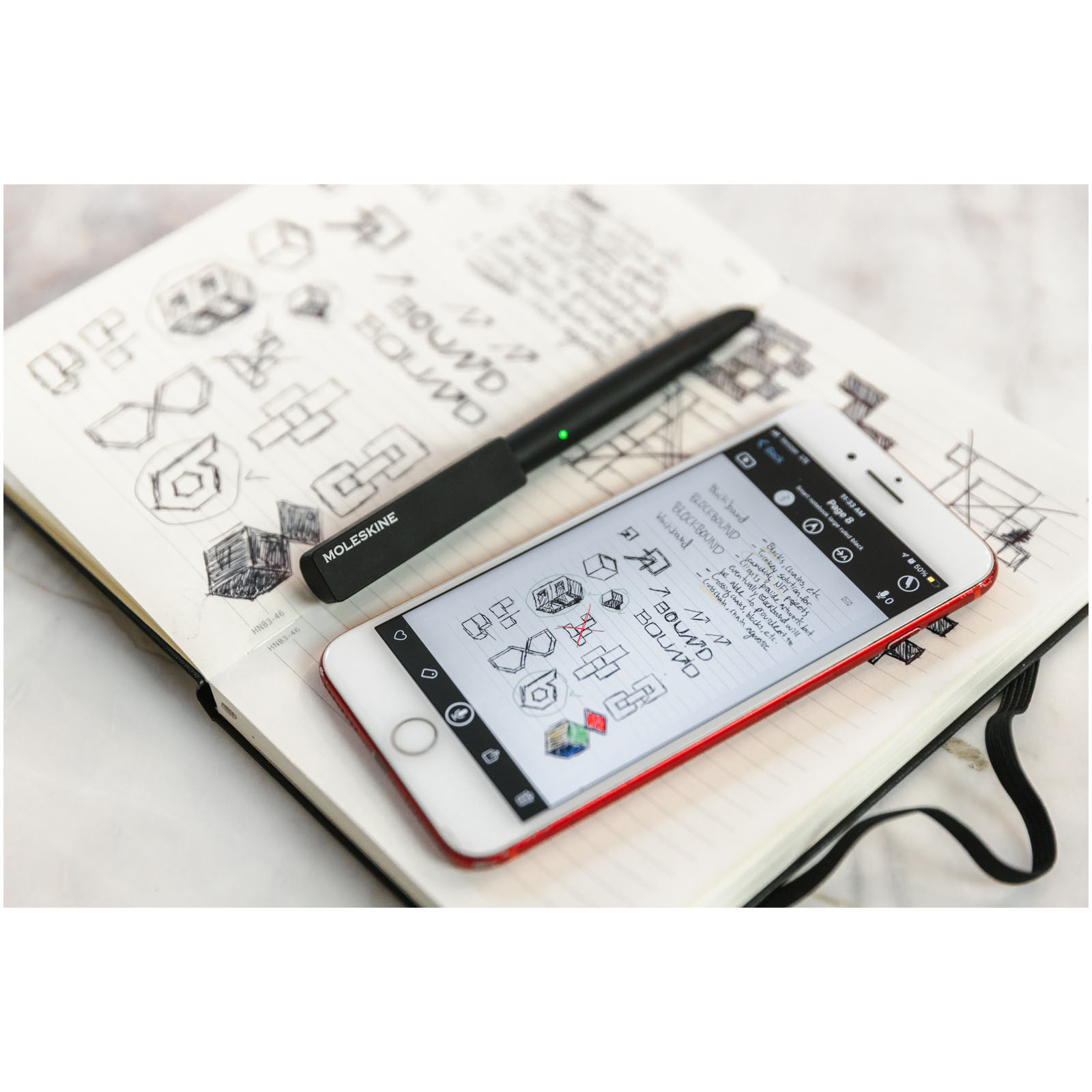 Moleskine Smart Schreibset schwarz