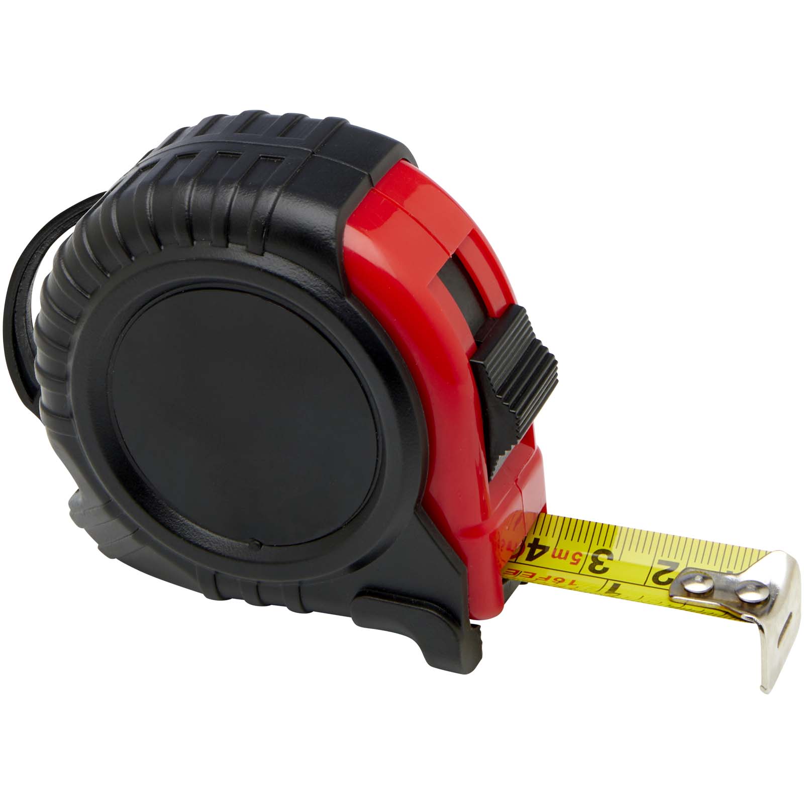Score 5 Meter Maßband mit Gürtelclip rot