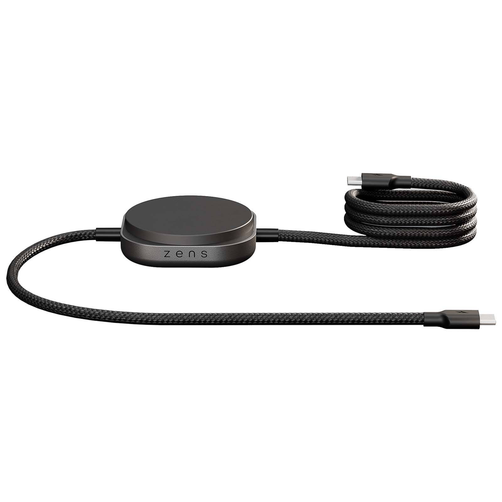 Zens Pro 2 140 W, USB-C, 2 in 1 Ladekabel schwarz