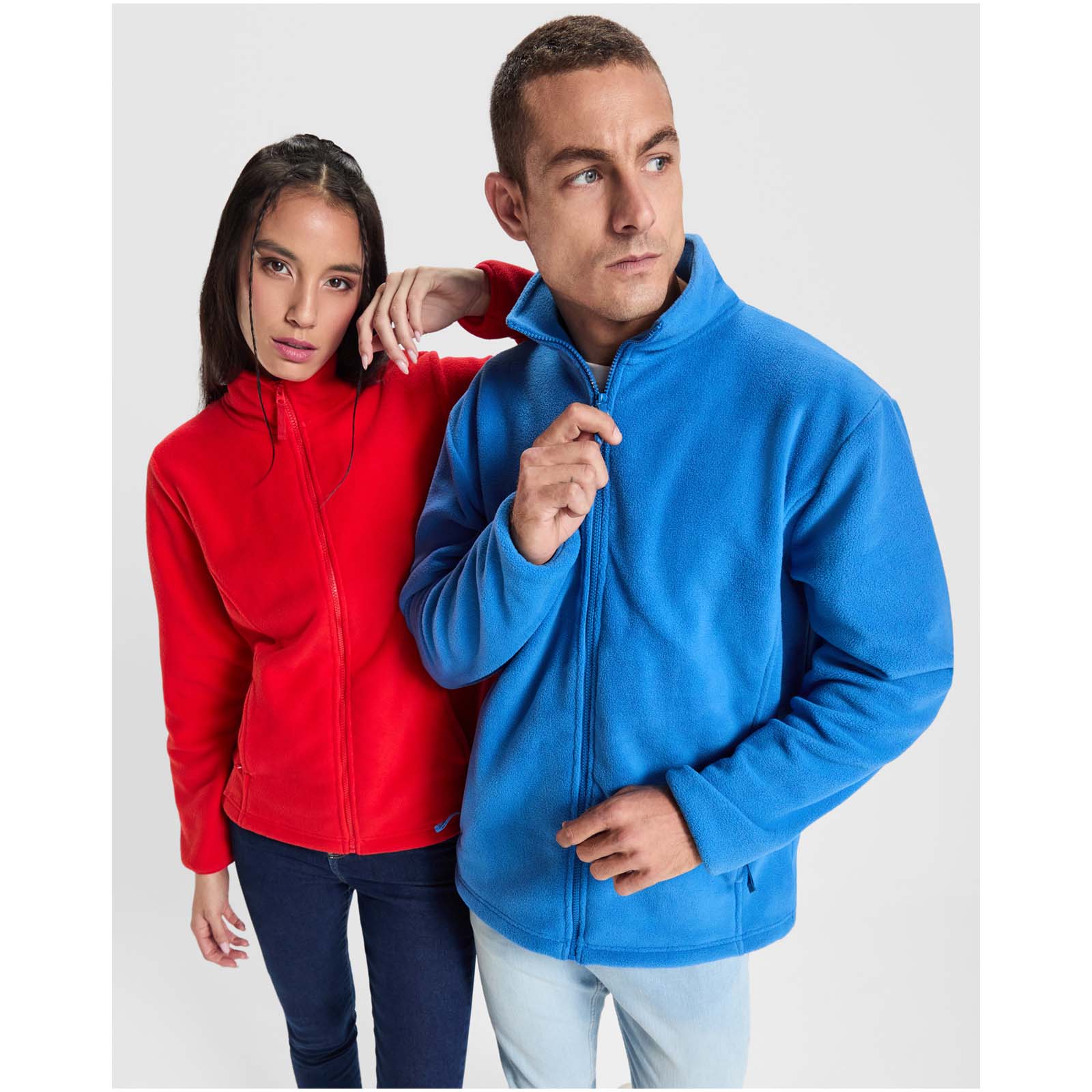 Artic Fleecejacke für Herren granatrot