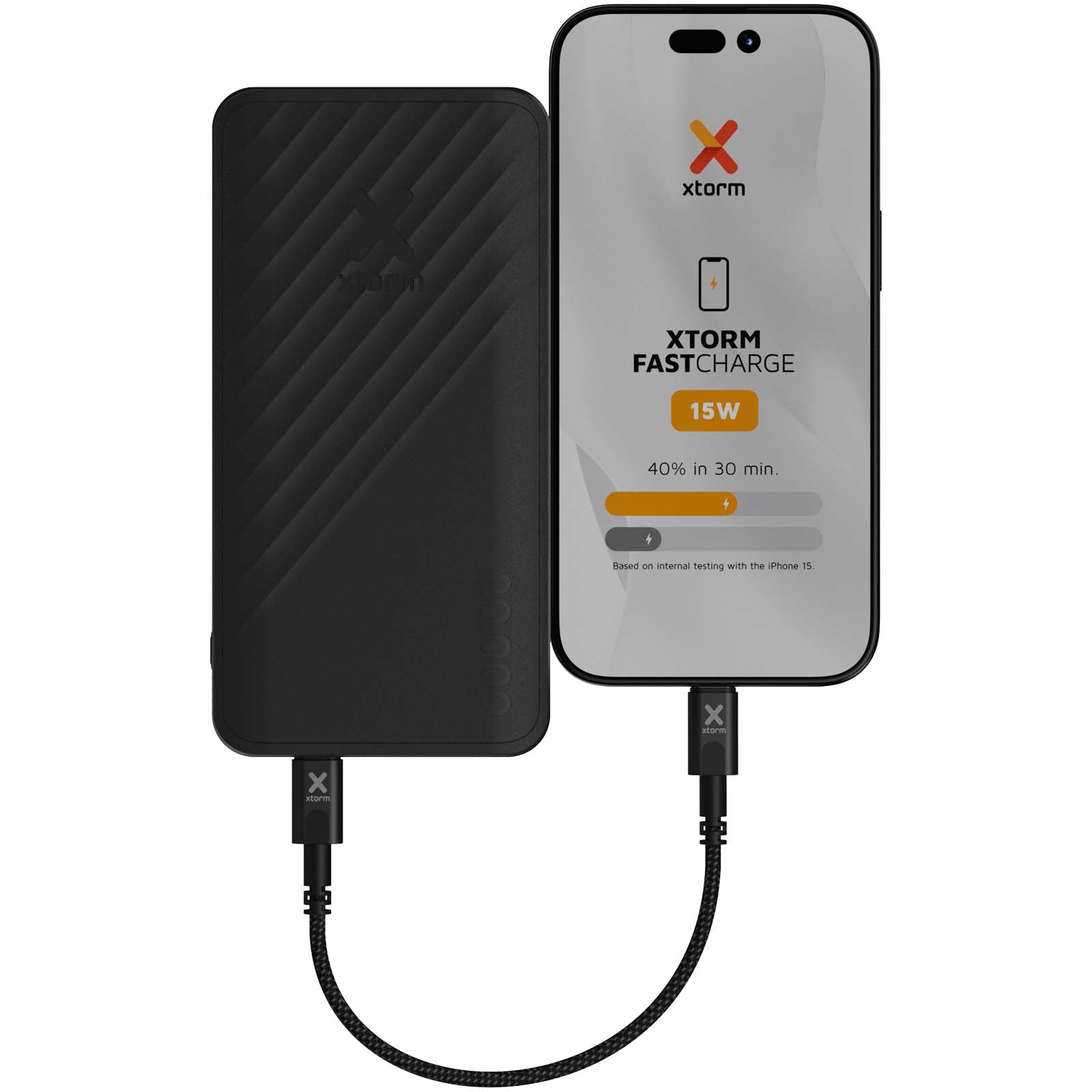 Xtorm XG220 Go2 15W 20.000 mAh Schnelllade-Powerbank schwarz