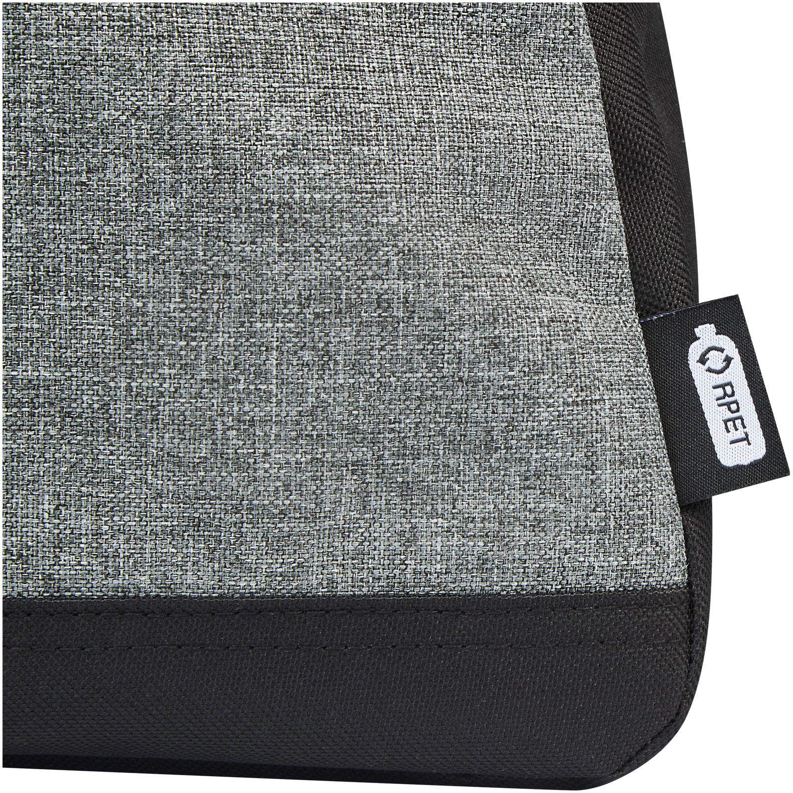 Reclaim GRS recycelte Sport-Reisetasche 21 L schwarz, heather grau