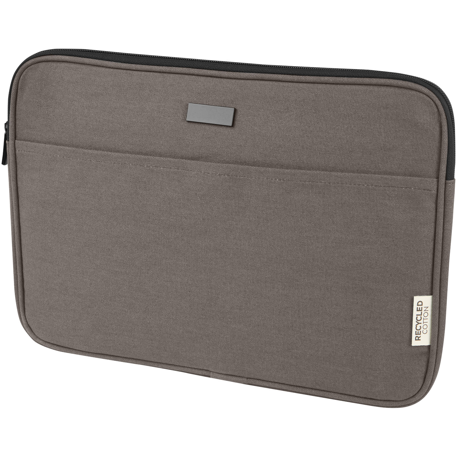 Joey 14" Laptophülle aus GRS recyceltem Canvas 2 L grau