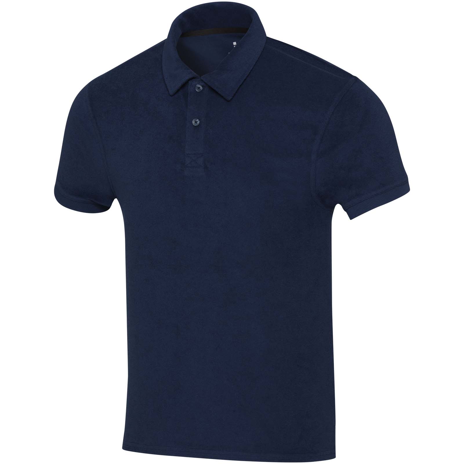 Akoya 230 g/m² Poloshirt aus recyceltem Frottee Unisex navy