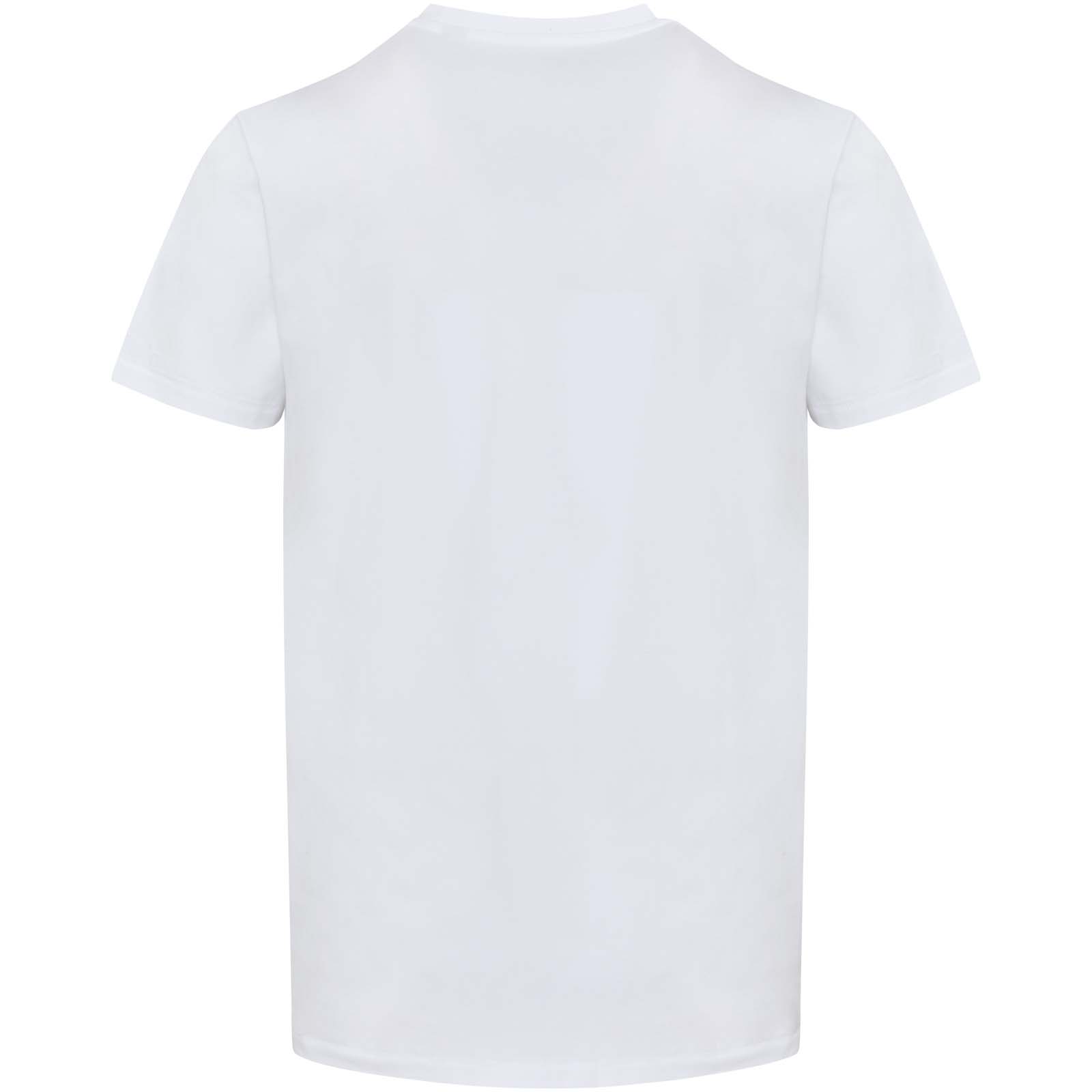 Balfour 200 g/m² Kurzärmeliges T-Shirt V-Ausschnitt Bio Baumwolle (OCS), unisex weiss