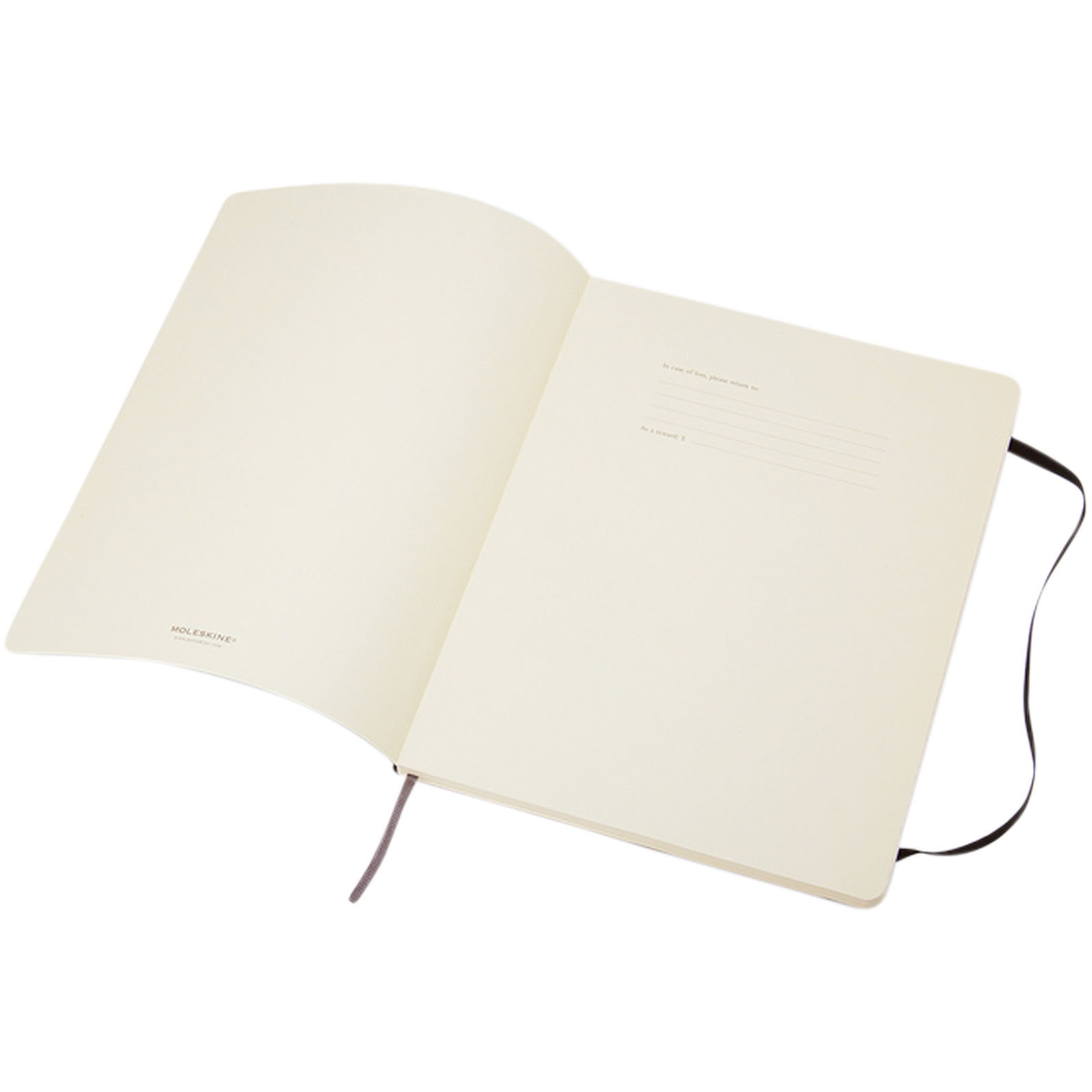 Moleskine Classic Softcover Notizbuch XL – liniert schwarz