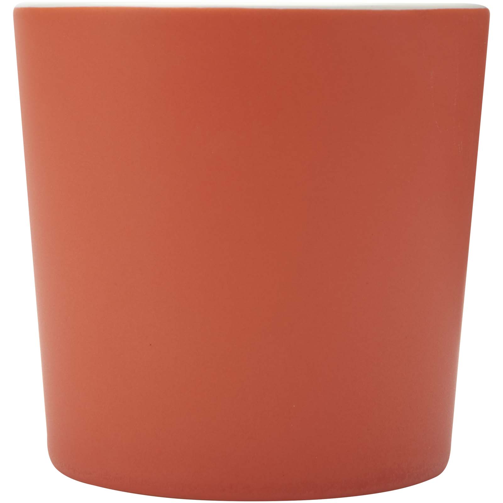 Cali 370 ml Keramiktasse mit matter Oberfläche orange