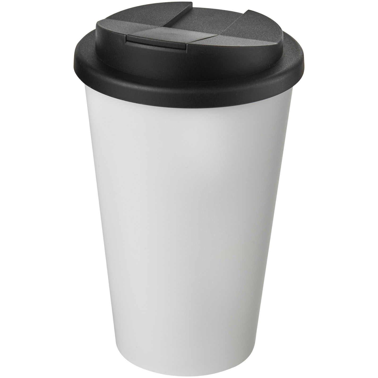 Americano® 350 ml Isolierbecher mit auslaufsicherem Schraubverschluss weiss, schwarz